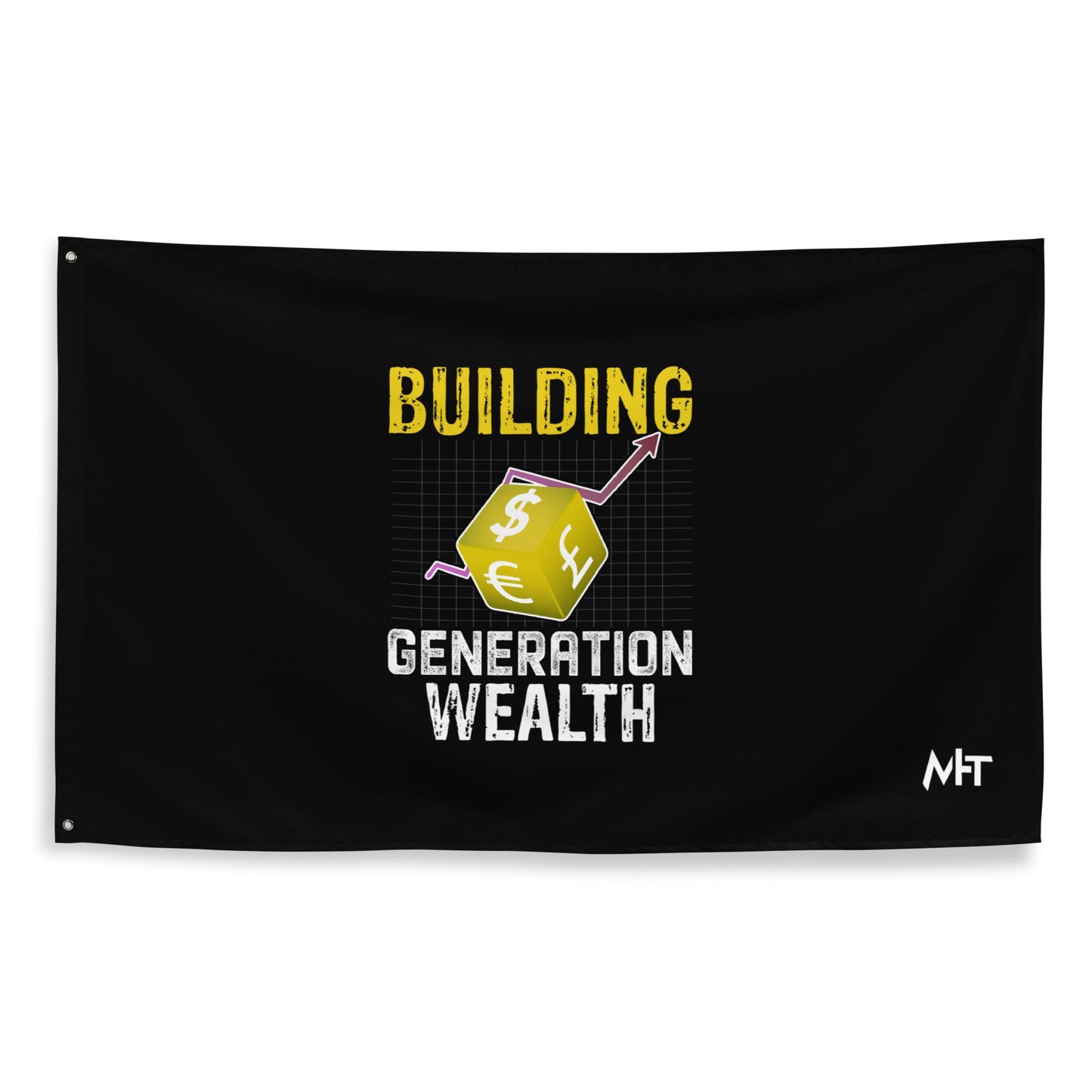 Building Generation Wealth - Flag by DarkByteGear