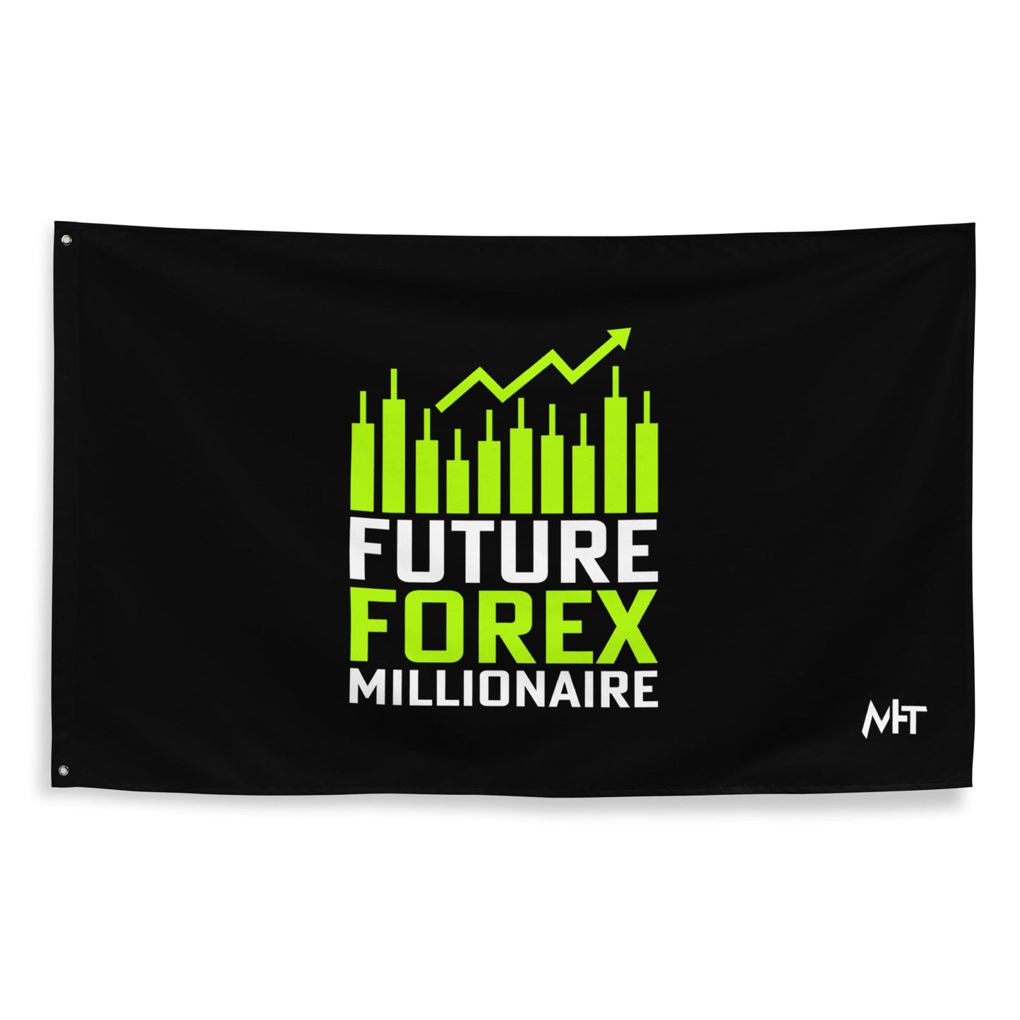 Future Forex Millionaire - Flag by DarkByteGear