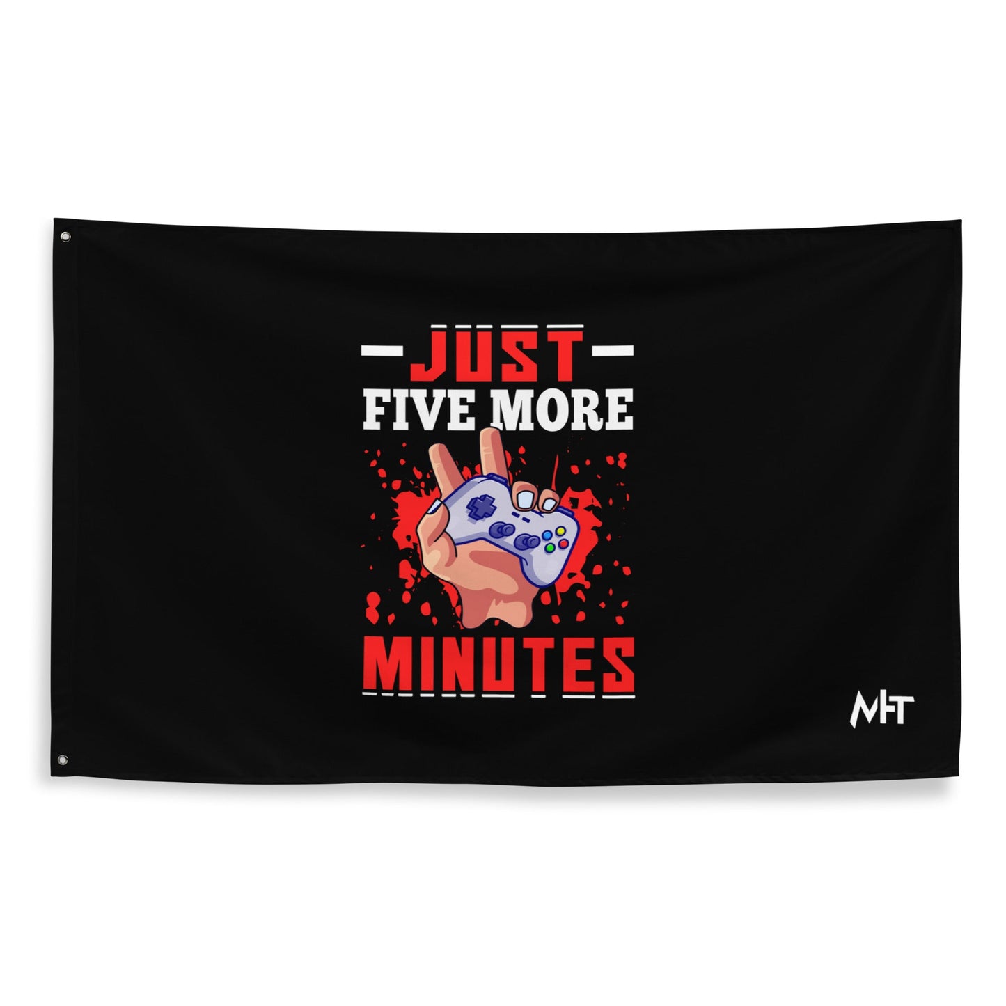 Just 5 more Minutes Rima - Flag by DarkByteGear