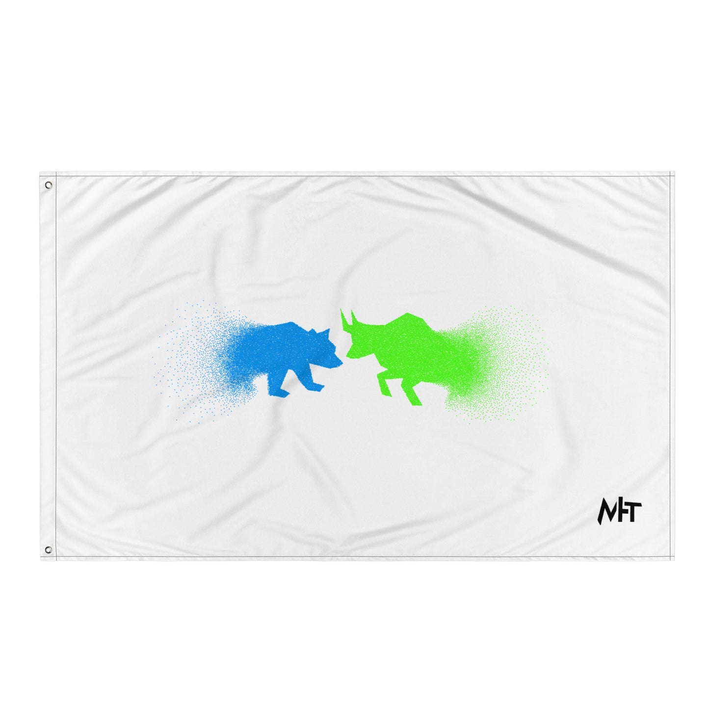 Bearish And Bullish (DB) in Light color - Flag by DarkByteGear
