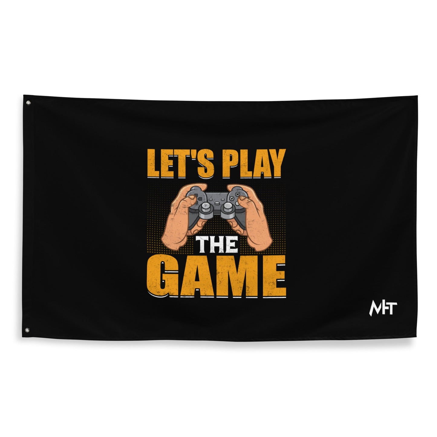 Let's Play the Game - Flag by DarkByteGear