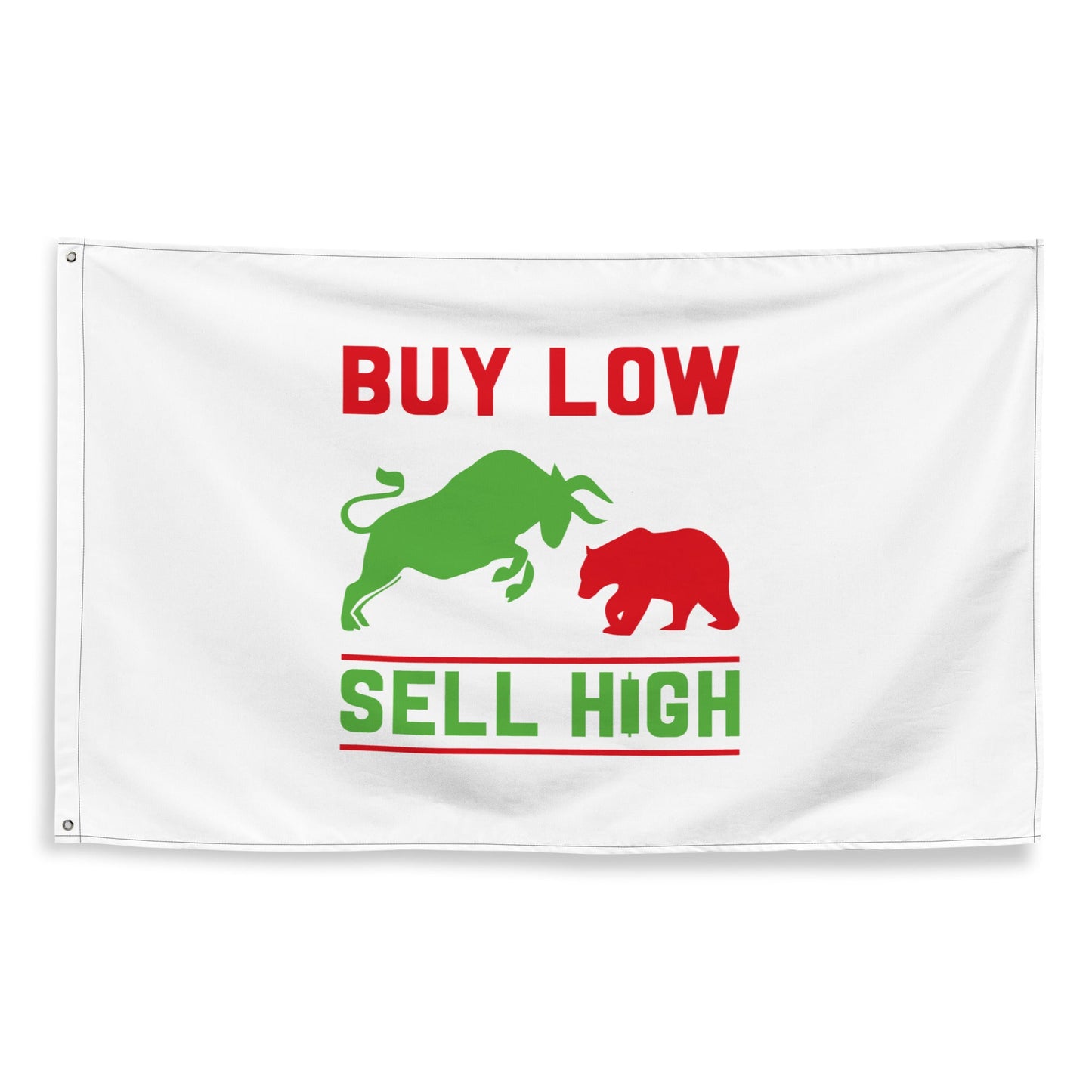 Buy low, Sell high - Flag by DarkByteGear