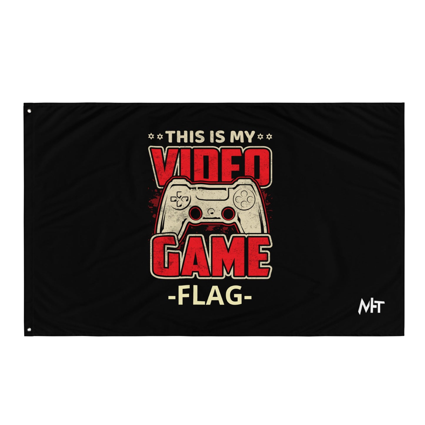 This is my Video Game - Flag by DarkByteGear