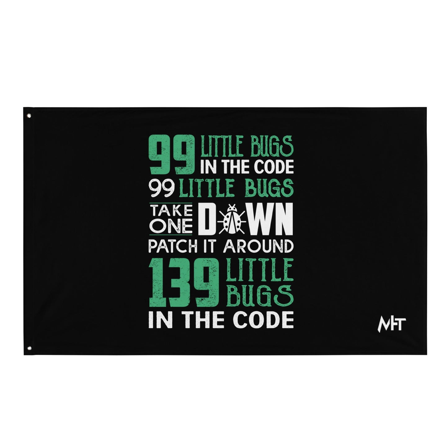 99 Little Bugs - Flag by DarkByteGear