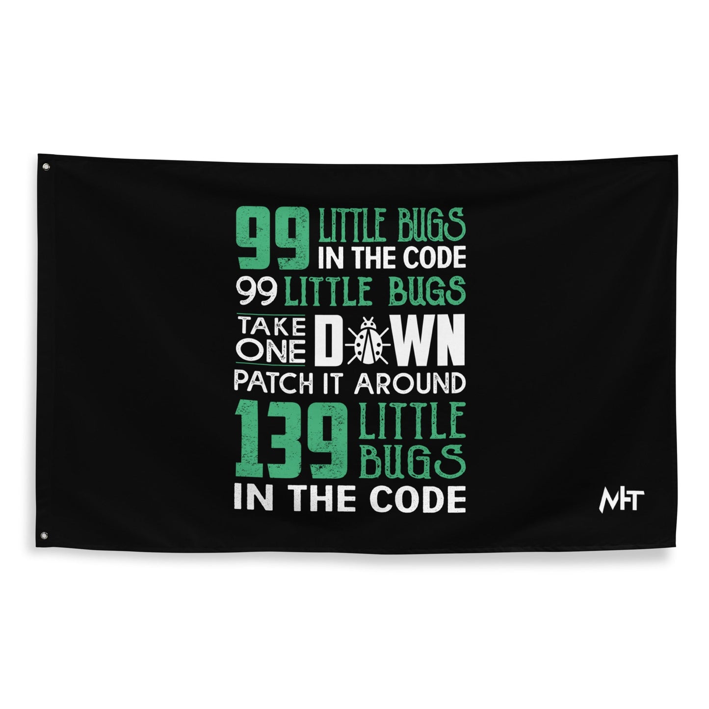 99 Little Bugs - Flag by DarkByteGear