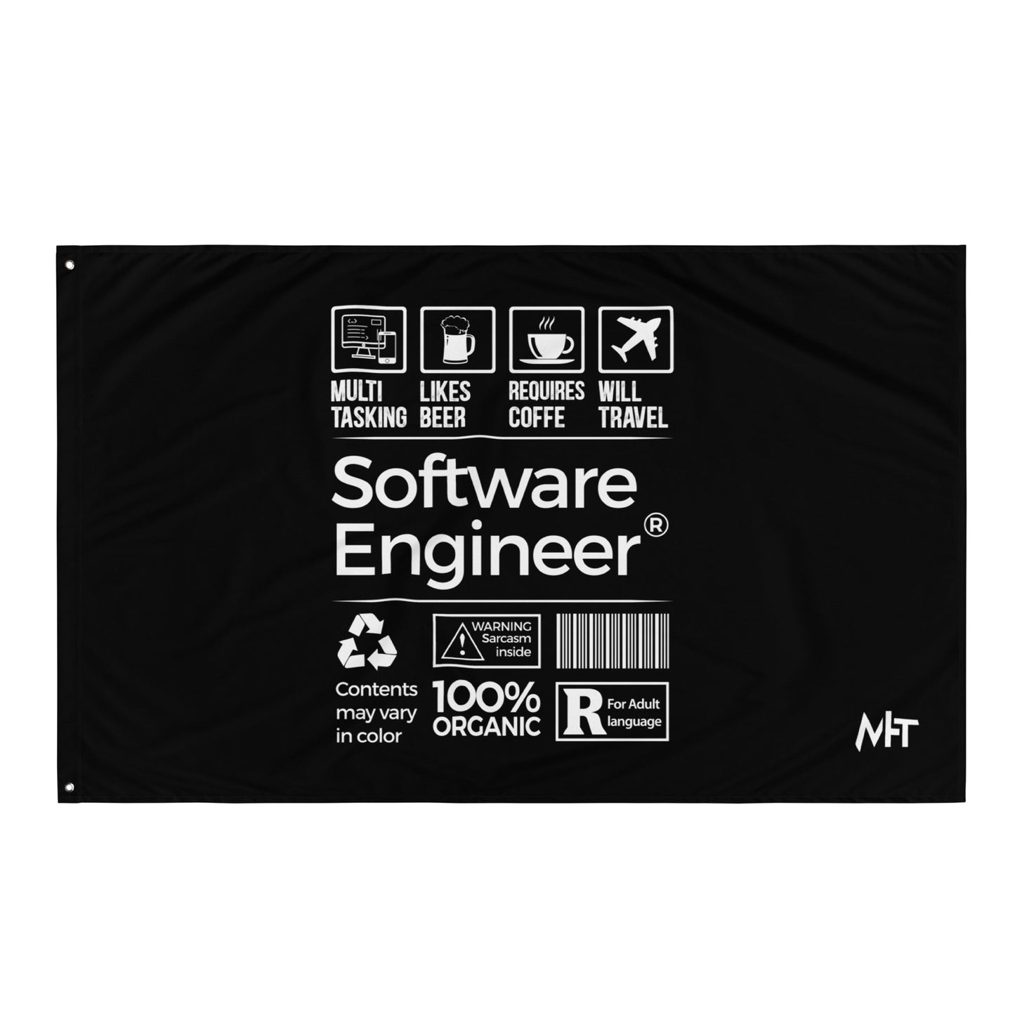 Software Engineer V2 - Flag by DarkByteGear