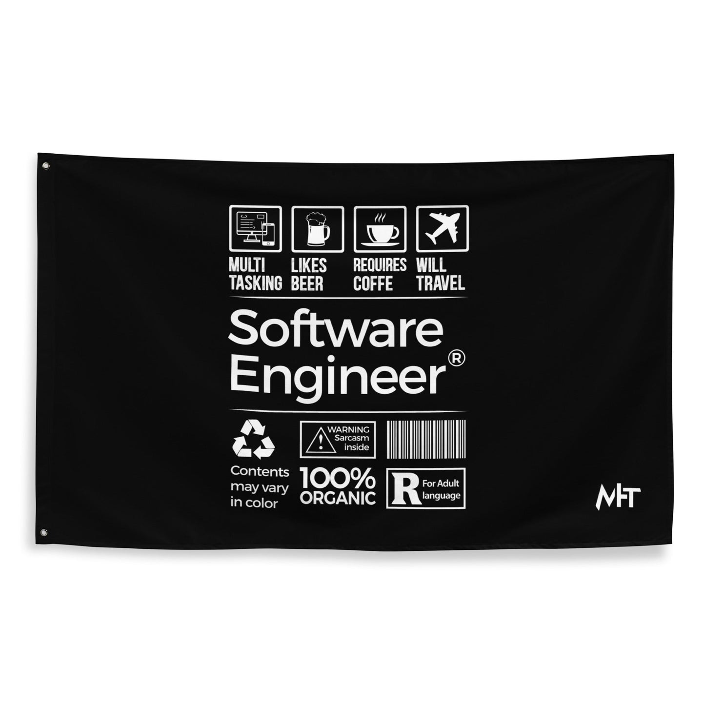 Software Engineer V2 - Flag by DarkByteGear
