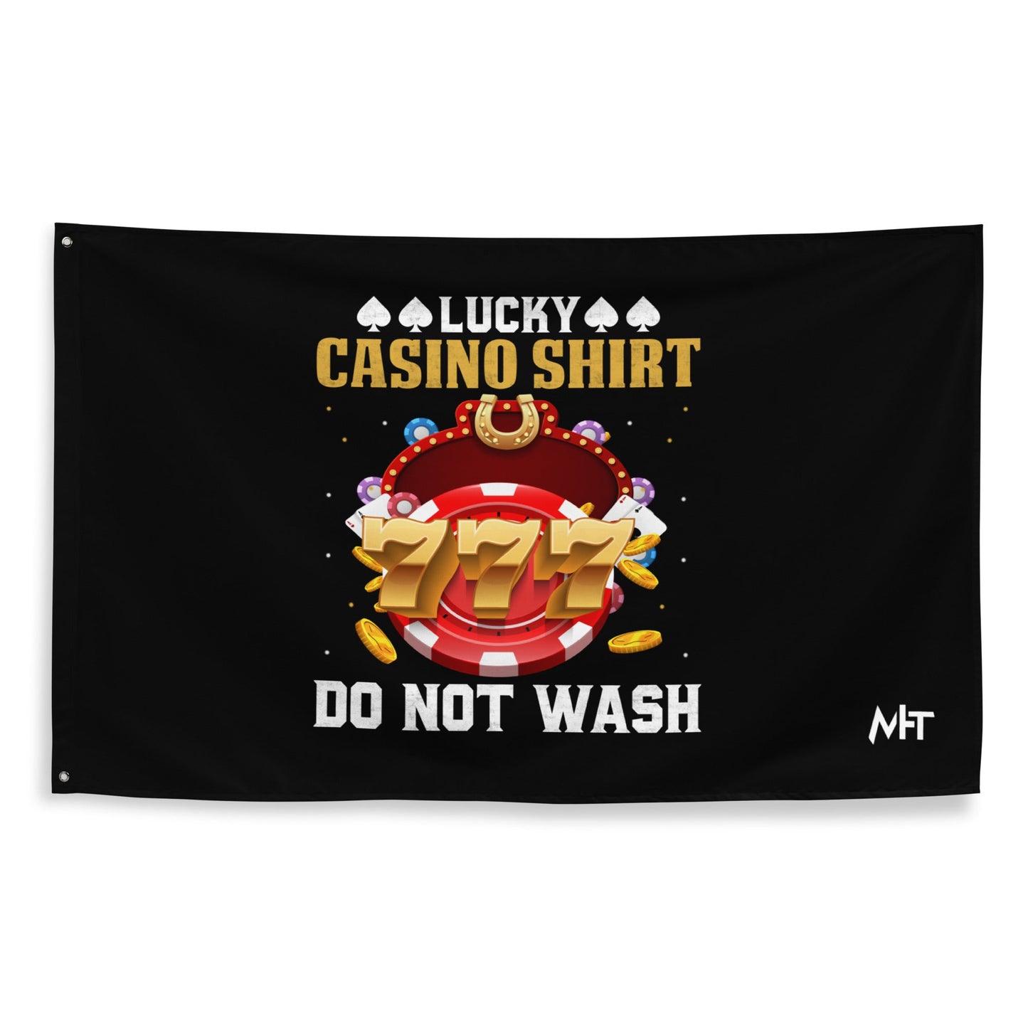 Lucky Casino Shirt Do Not Wash - Flag by DarkByteGear