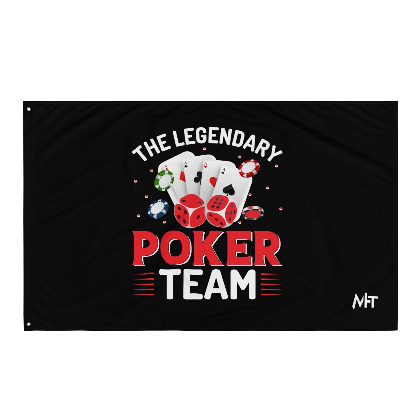 The Legendary Poker Team - Flag by DarkByteGear