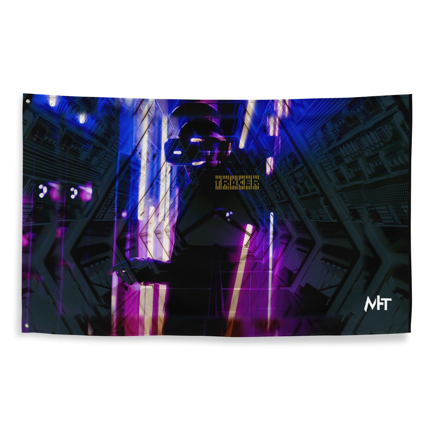 Cyberware - Tracer - Flag by DarkByteGear