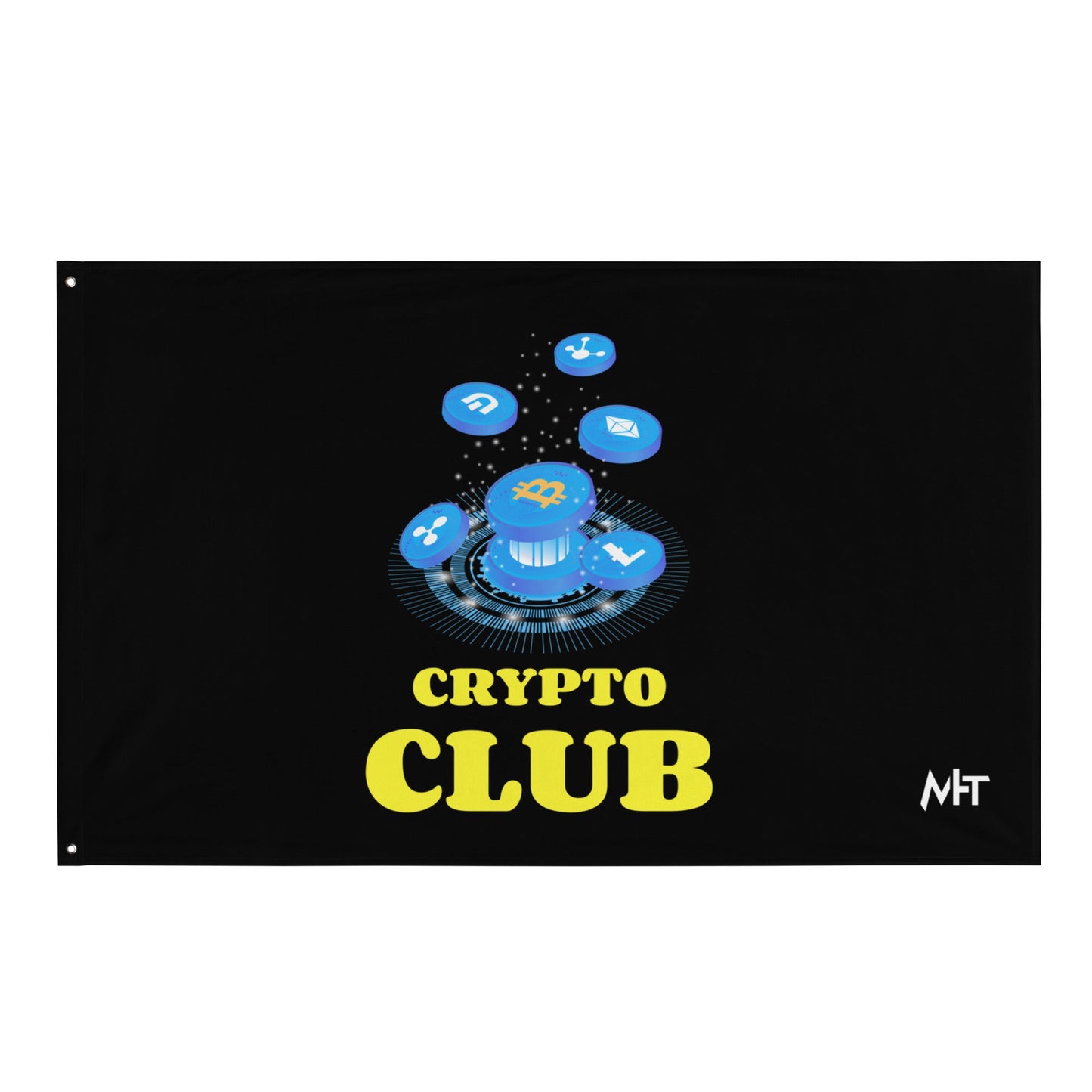 Crypto Club - Flag by DarkByteGear