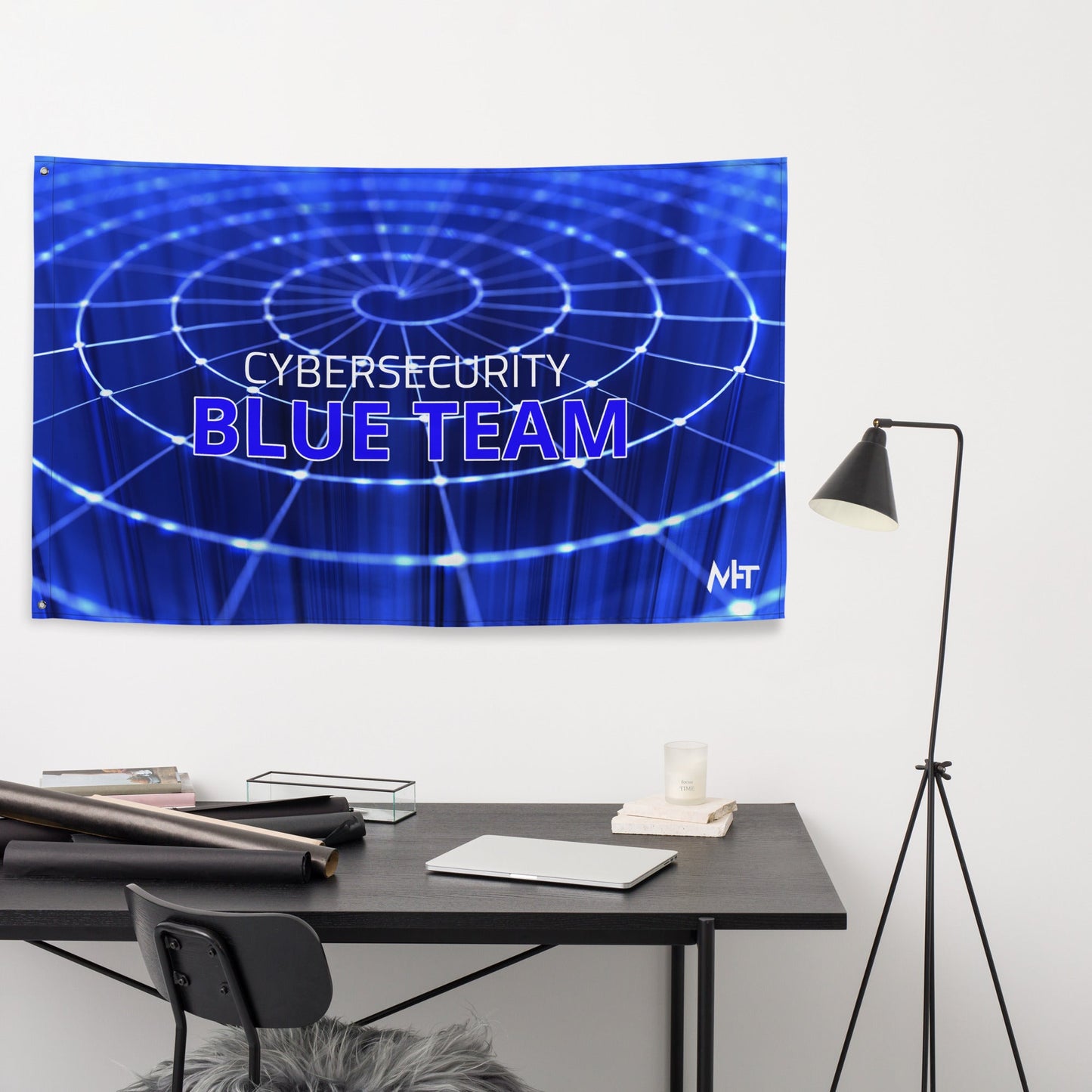 Cybersecurity Blue Team - Flag by DarkByteGear
