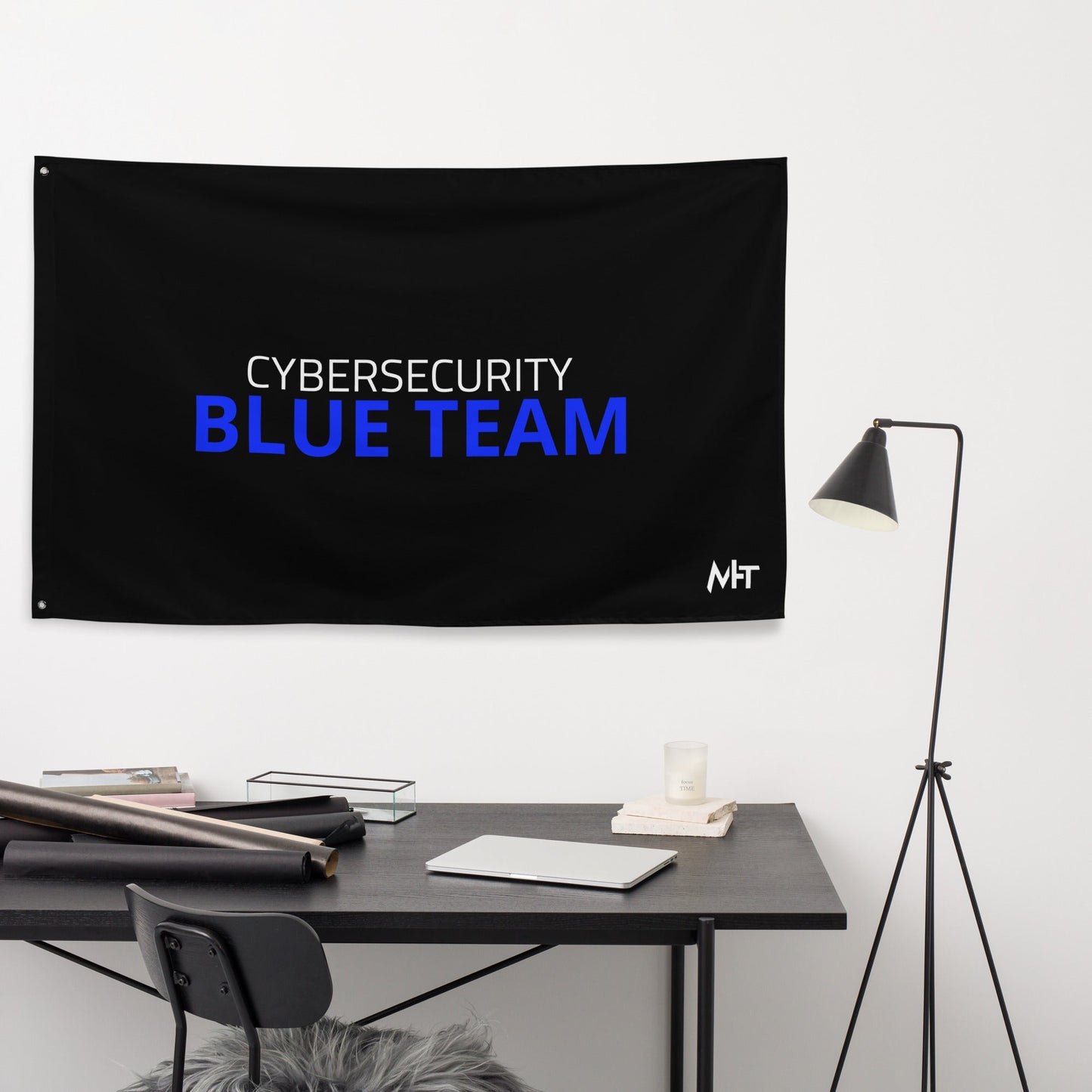 Cybersecurity Blue Team - Flag by DarkByteGear