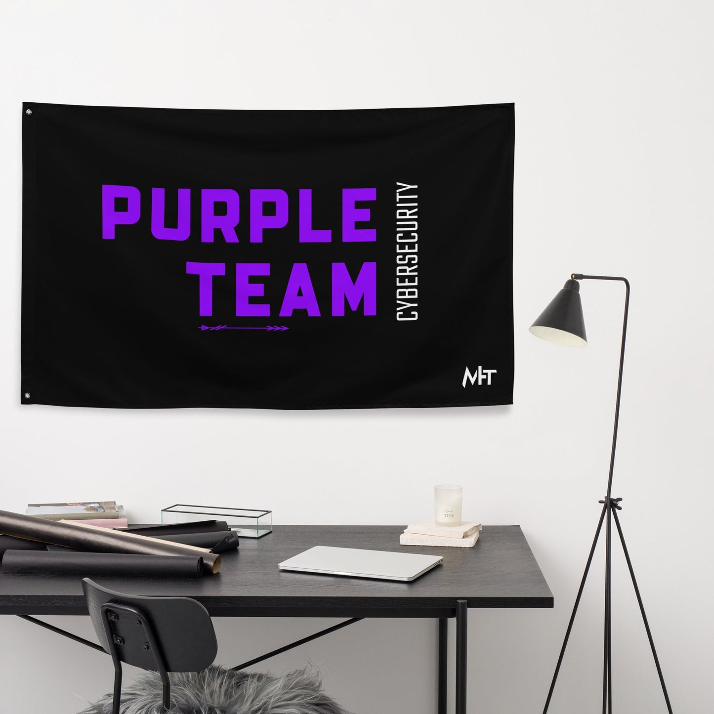 Cyber Security Purple Team - Flag by DarkByteGear