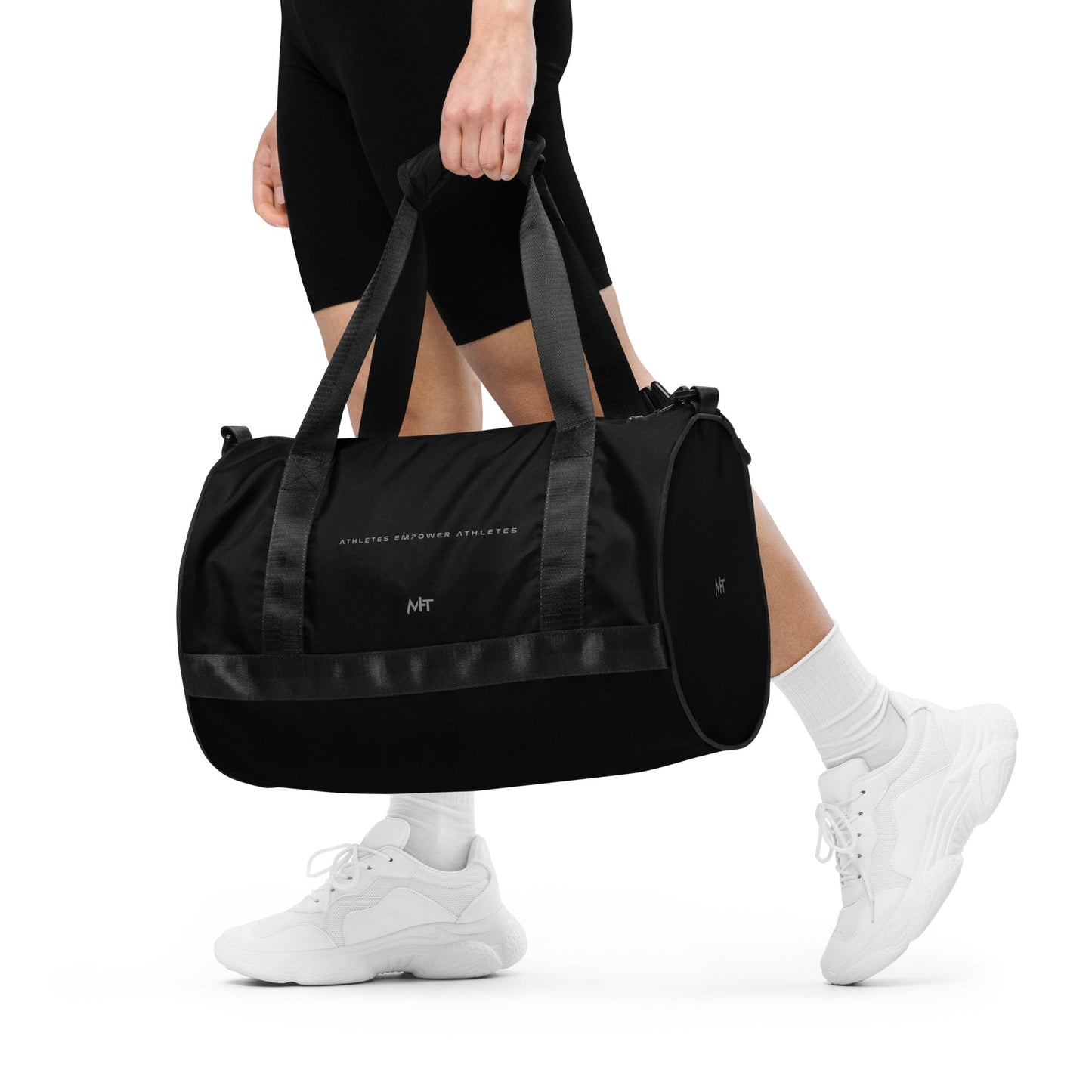Athletes Empower Athletes - Gym Bag by DarkByteGear