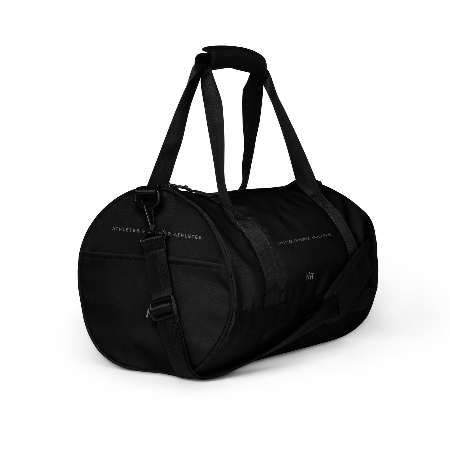 Athletes Empower Athletes - Gym Bag by DarkByteGear