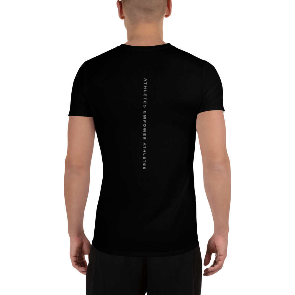 Athletes Empower Athletes - Athletic T-shirt by DarkByteGear