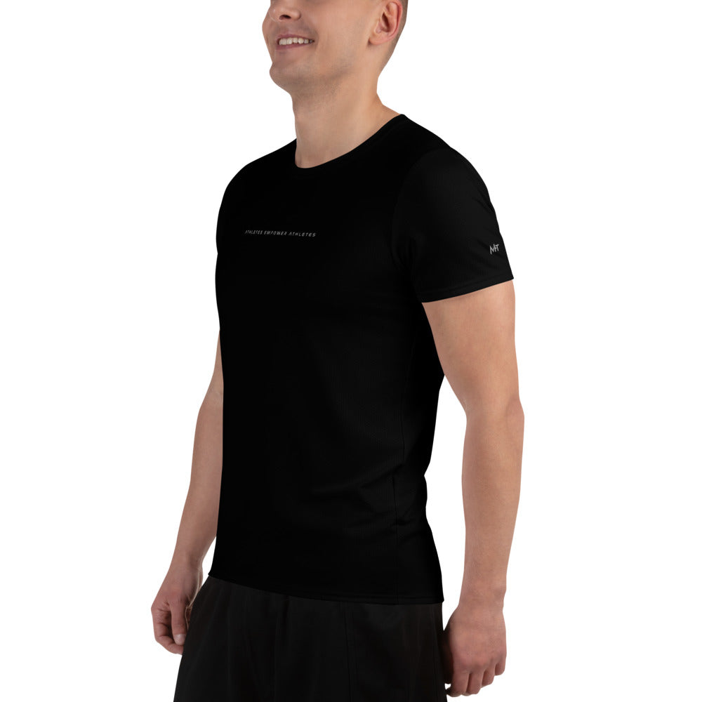 Athletes Empower Athletes - Athletic T-shirt by DarkByteGear