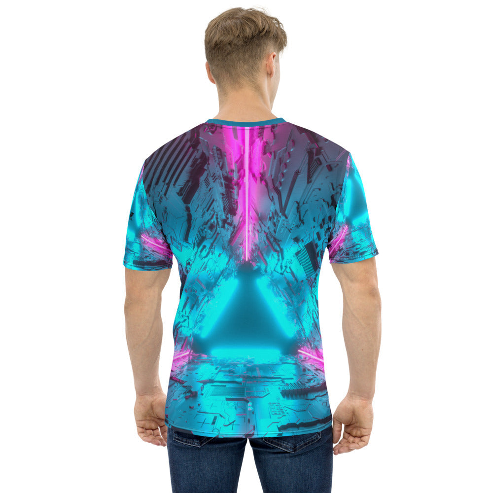 Tunnel v2 - Men's T-shirt by DarkByteGear