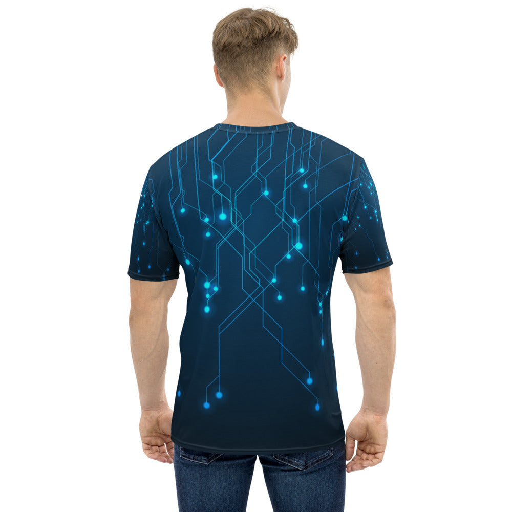 Tech circuit - Men's T-shirt by DarkByteGear