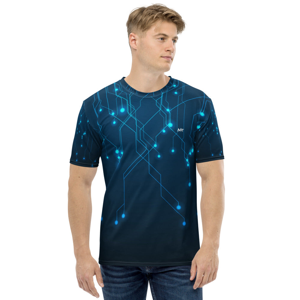Tech circuit - Men's T-shirt by DarkByteGear