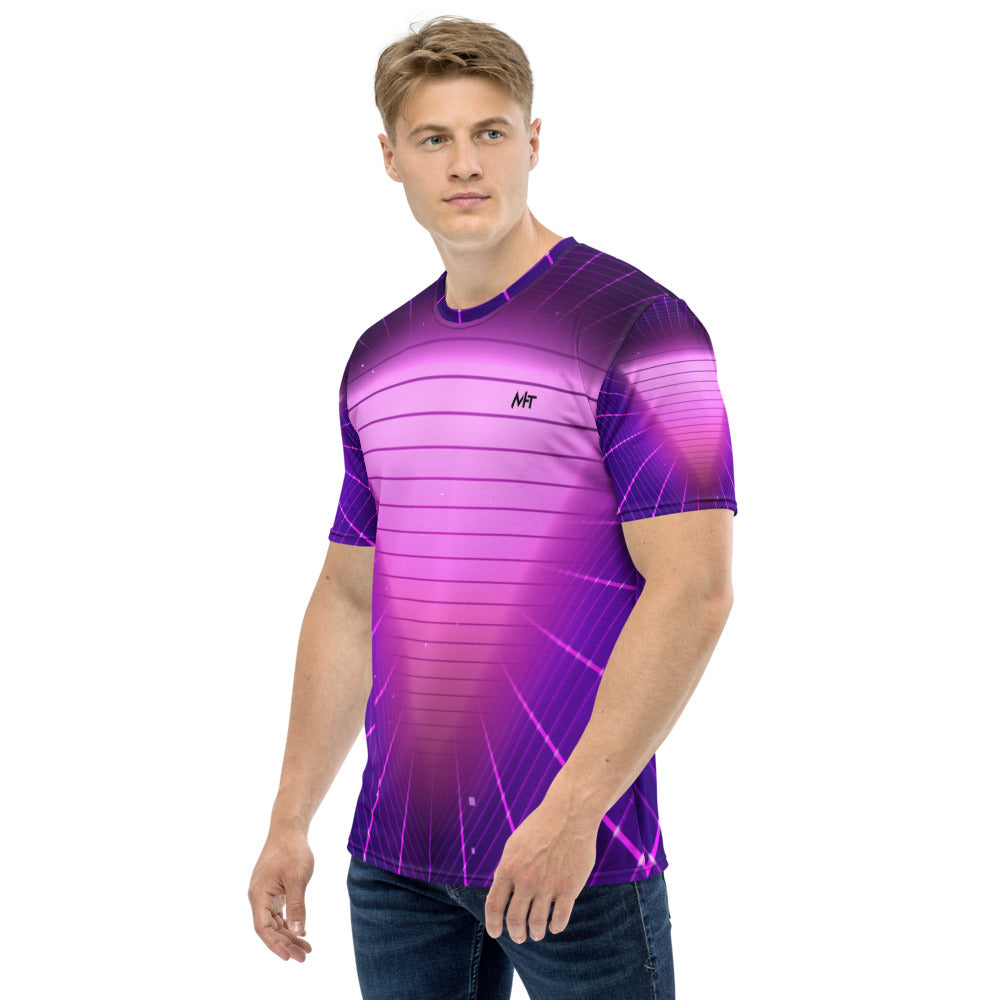 Tunnel v3 - Men's T-shirt by DarkByteGear