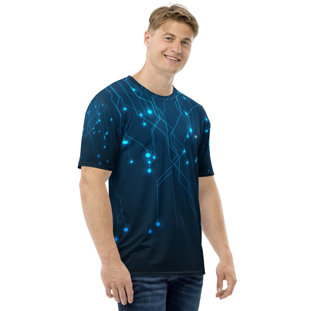 Tech circuit - Men's T-shirt by DarkByteGear