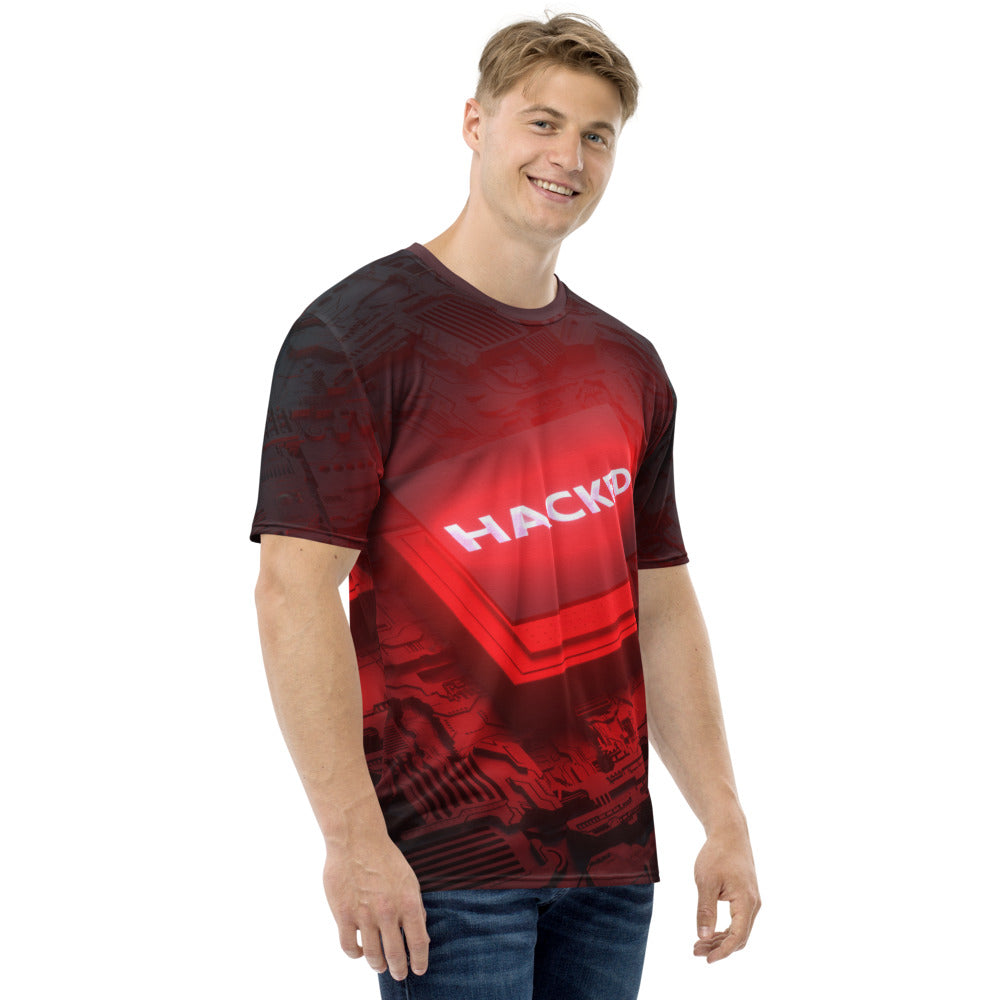 Hacked v2 - Men's T-shirt by DarkByteGear