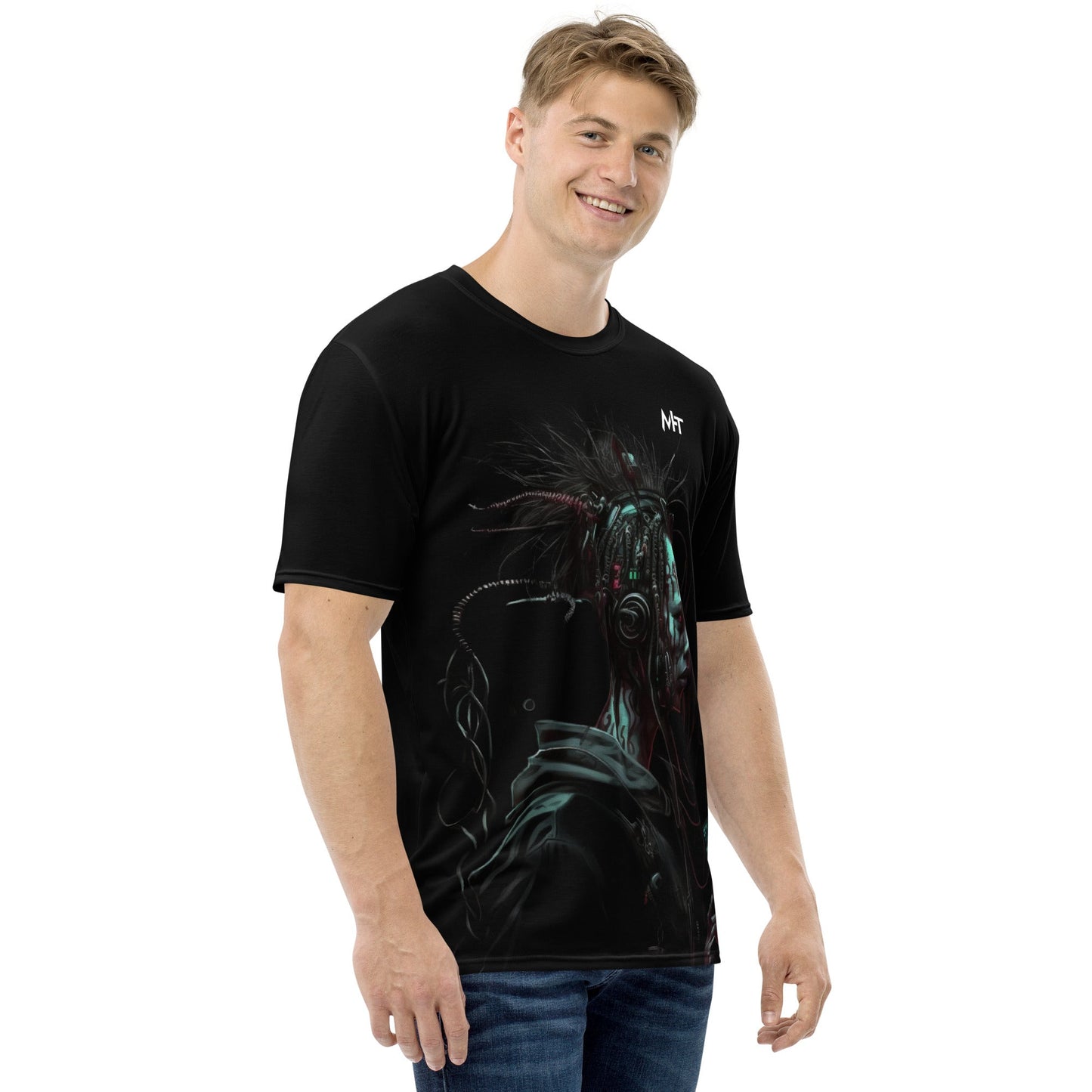 Cyberware assassin v7- Men's t-shirt by DarkByteGear