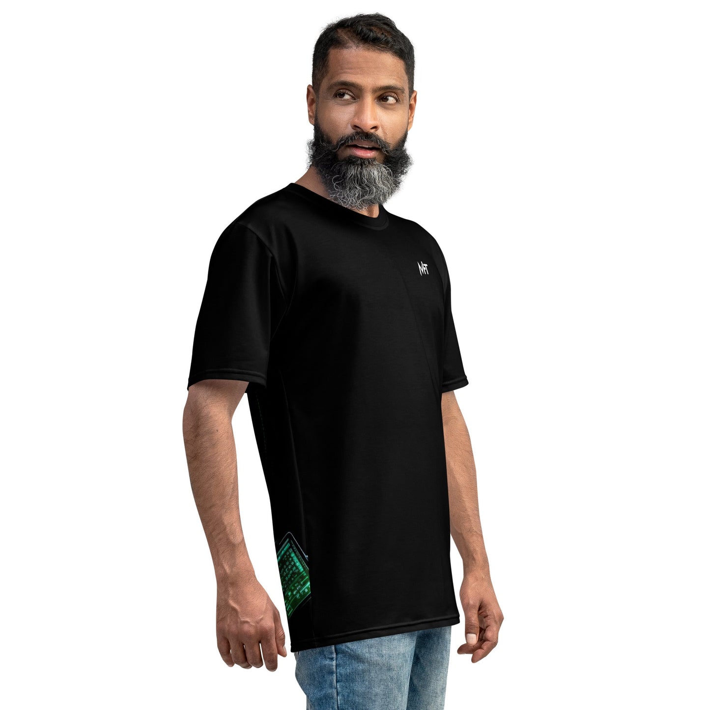CyberWare Assassin V12 - Men's t-shirt ( Back Print ) by DarkByteGear