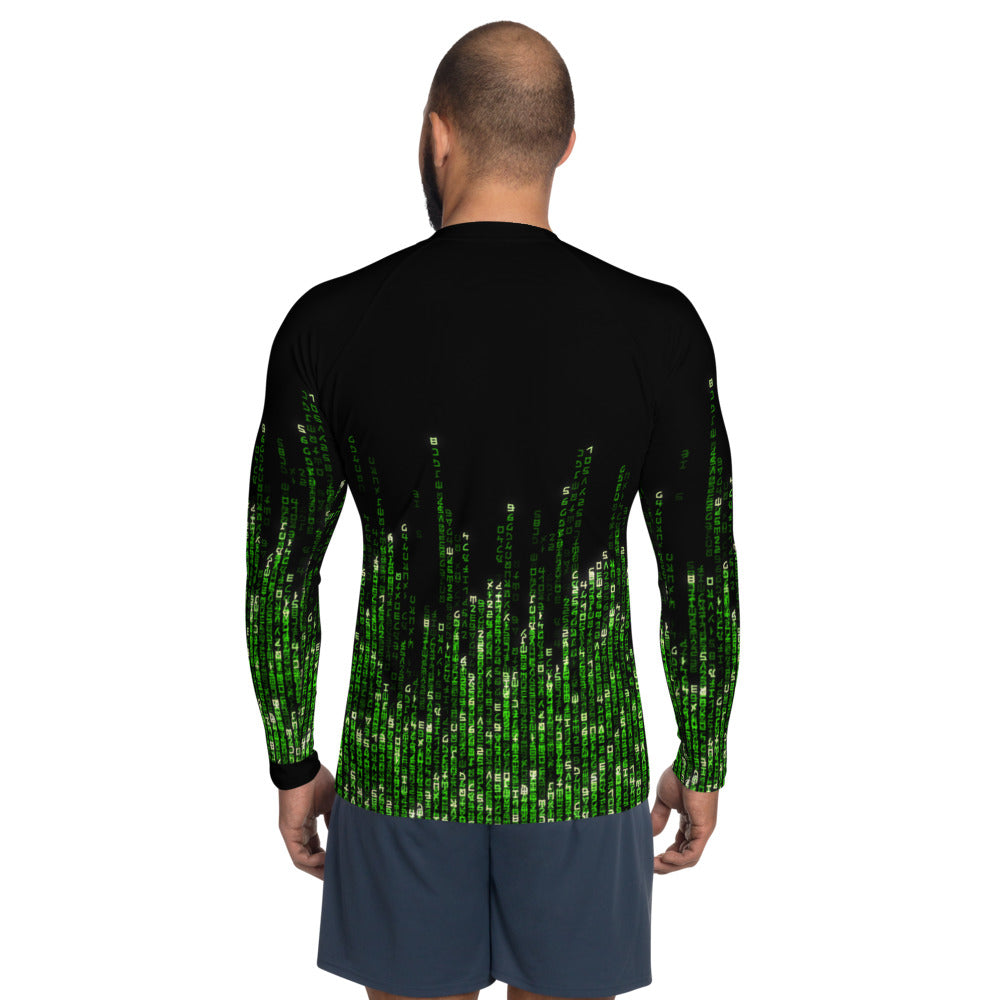 The source code - Men's Rash Guard by DarkByteGear