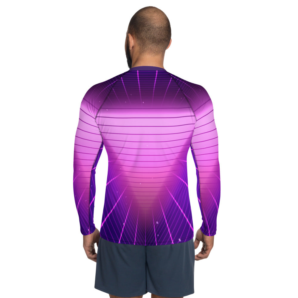 Tunnel v3 - Men's Rash Guard by DarkByteGear