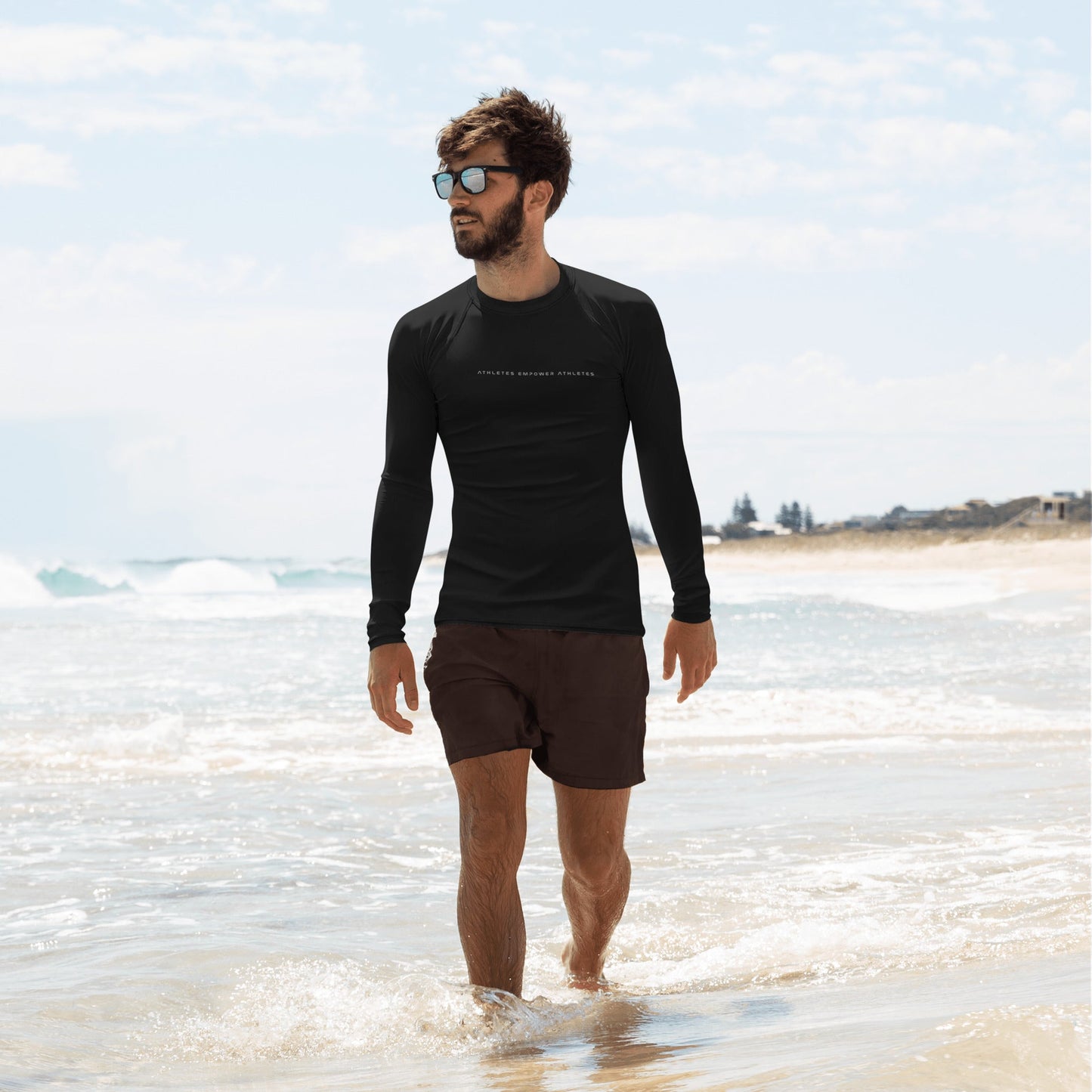 Athletes Empower Athletes - Men's Rash Guard by DarkByteGear