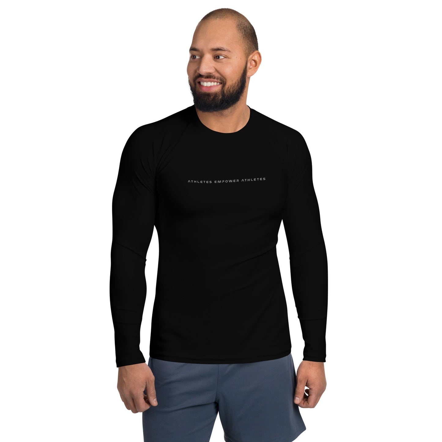 Athletes Empower Athletes - Men's Rash Guard by DarkByteGear