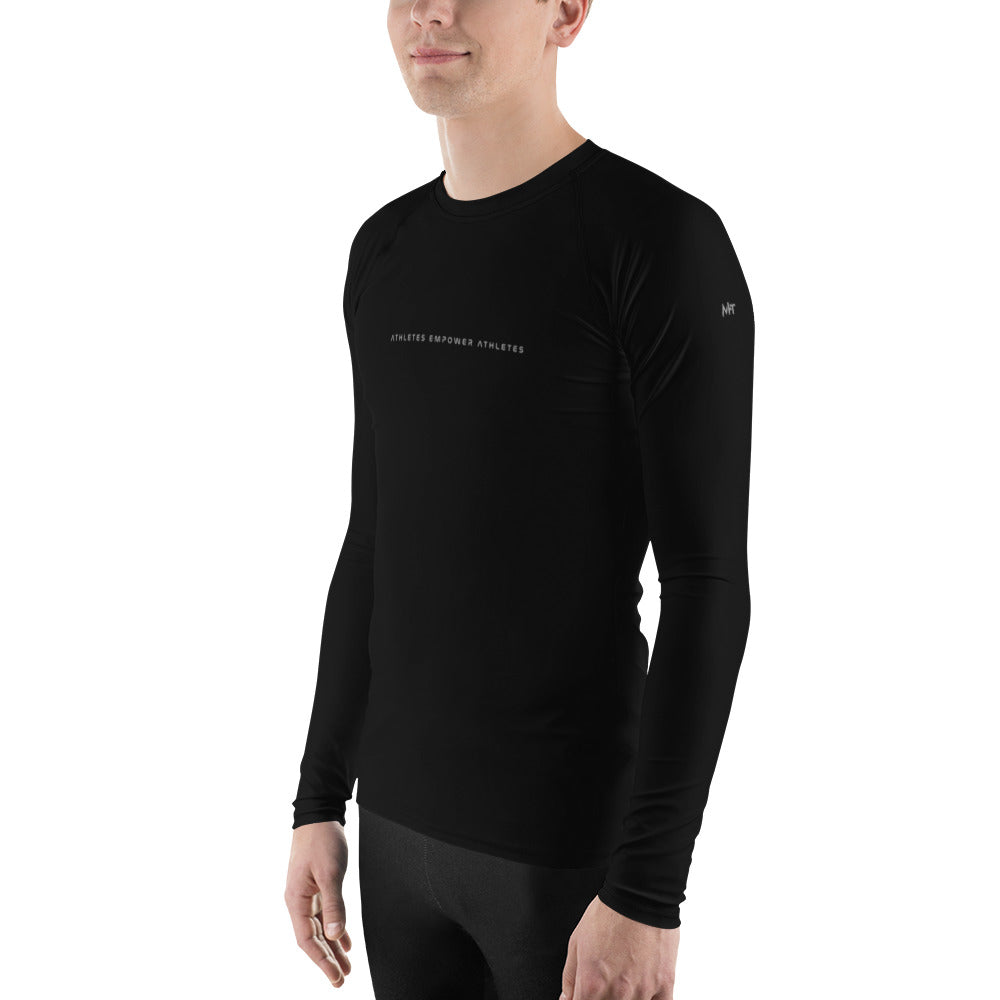 Athletes Empower Athletes - Men's Rash Guard by DarkByteGear