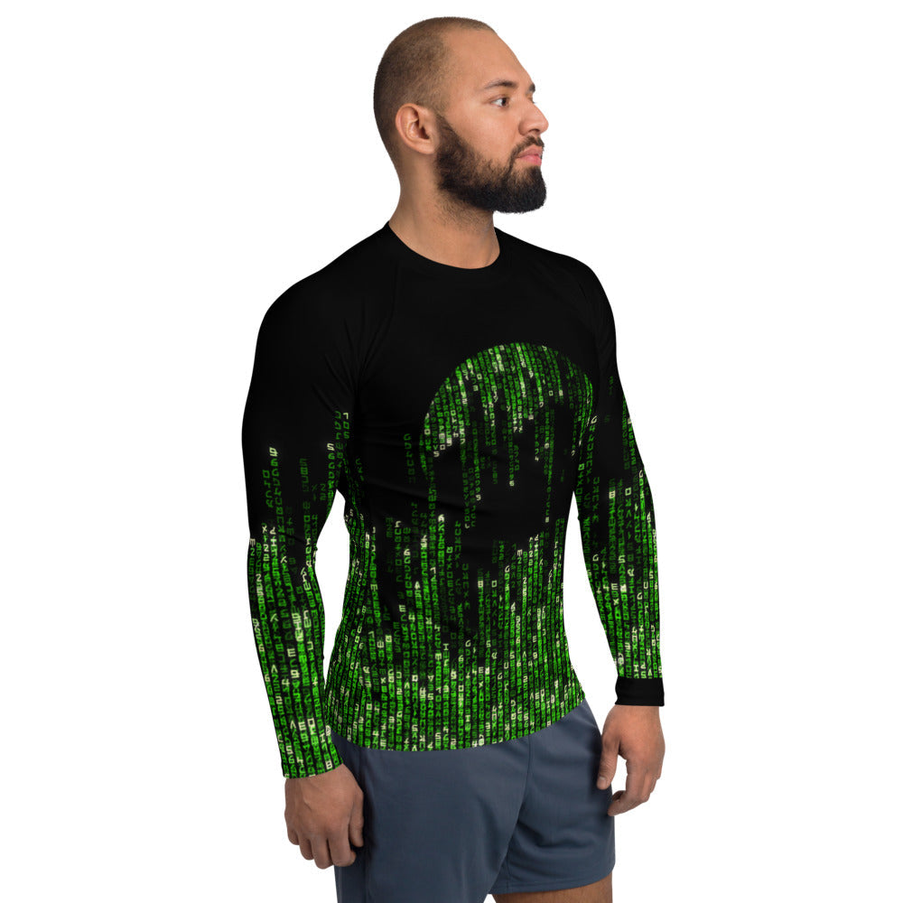 The source code - Men's Rash Guard by DarkByteGear