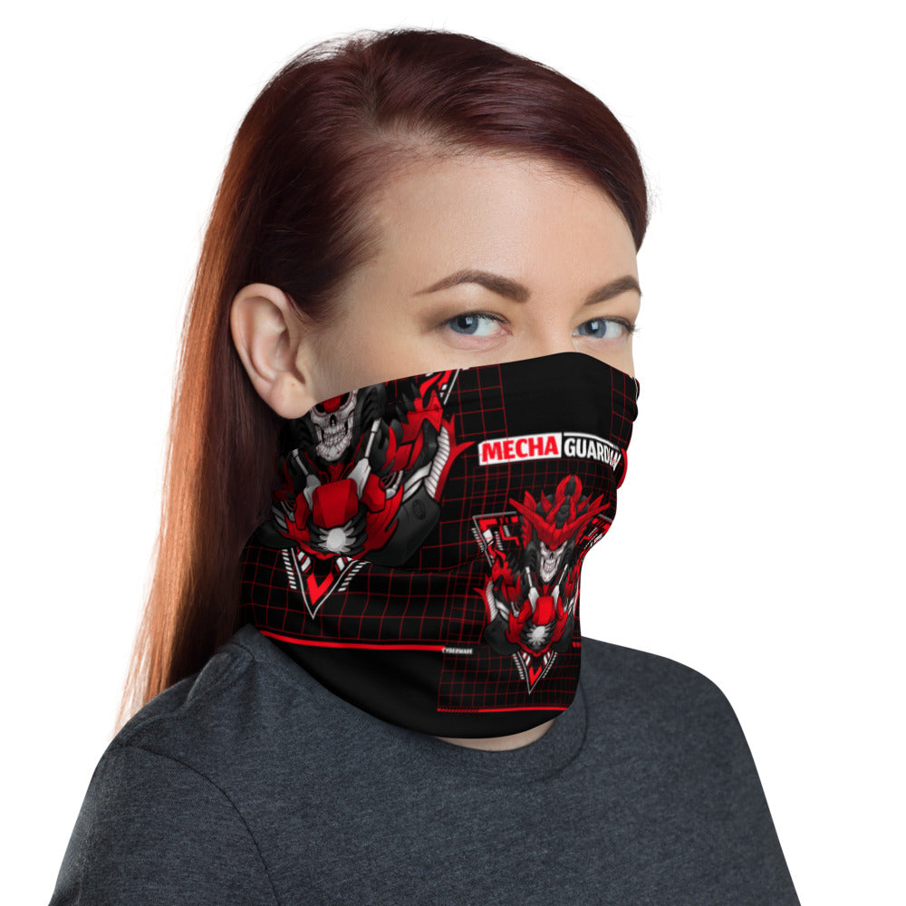 Red Mecha Guardian - Neck Gaiter by DarkByteGear