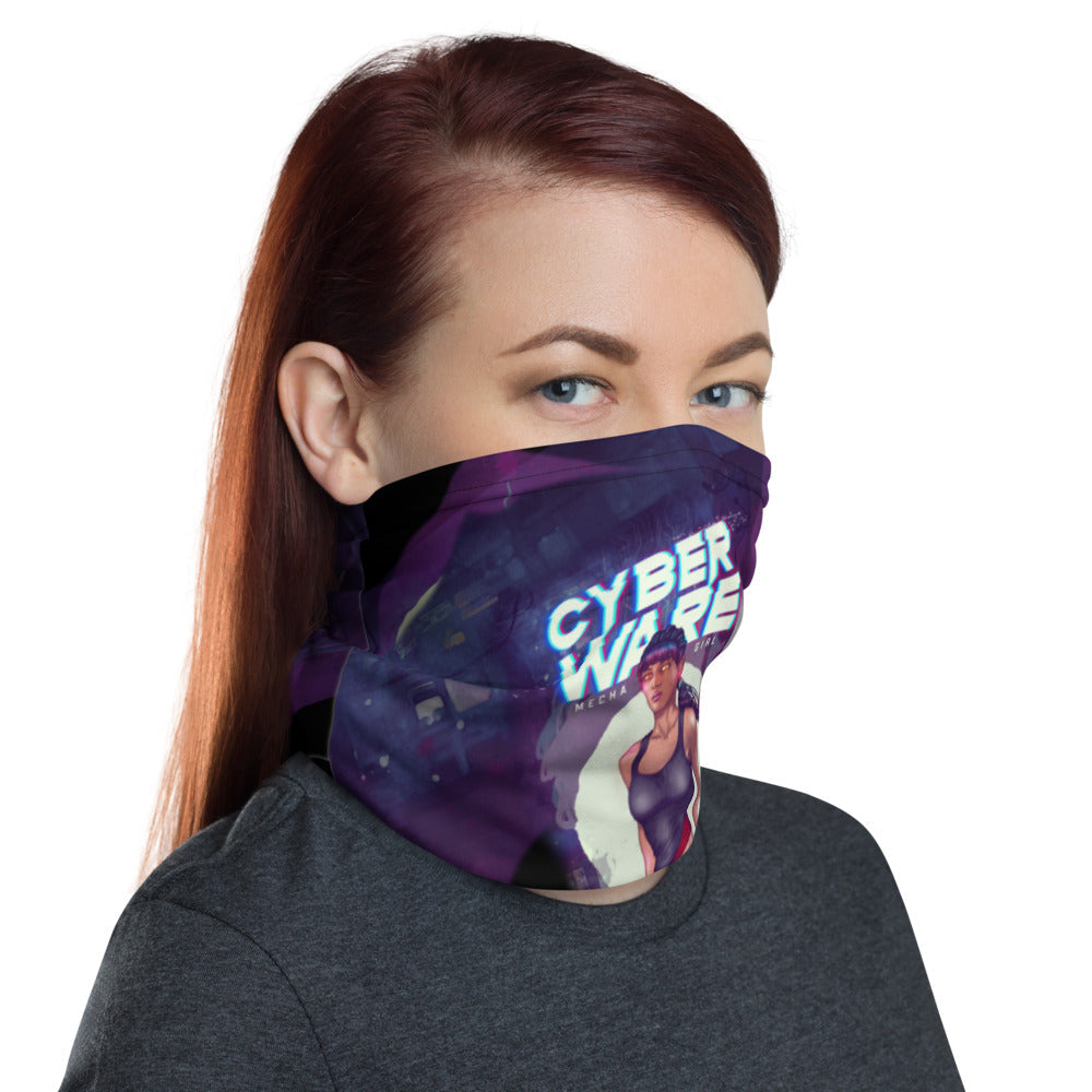 CyberWare Mecha Girl - Neck Gaiter by DarkByteGear