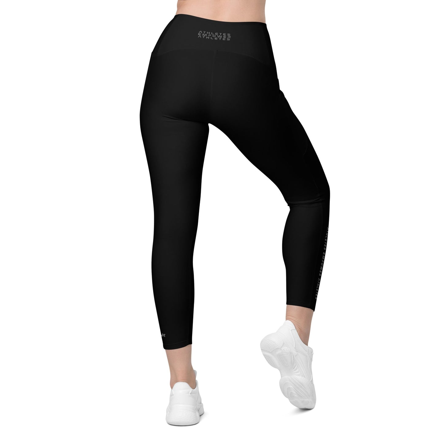 Athletes Empower Athletes - Leggings with pockets by DarkByteGear