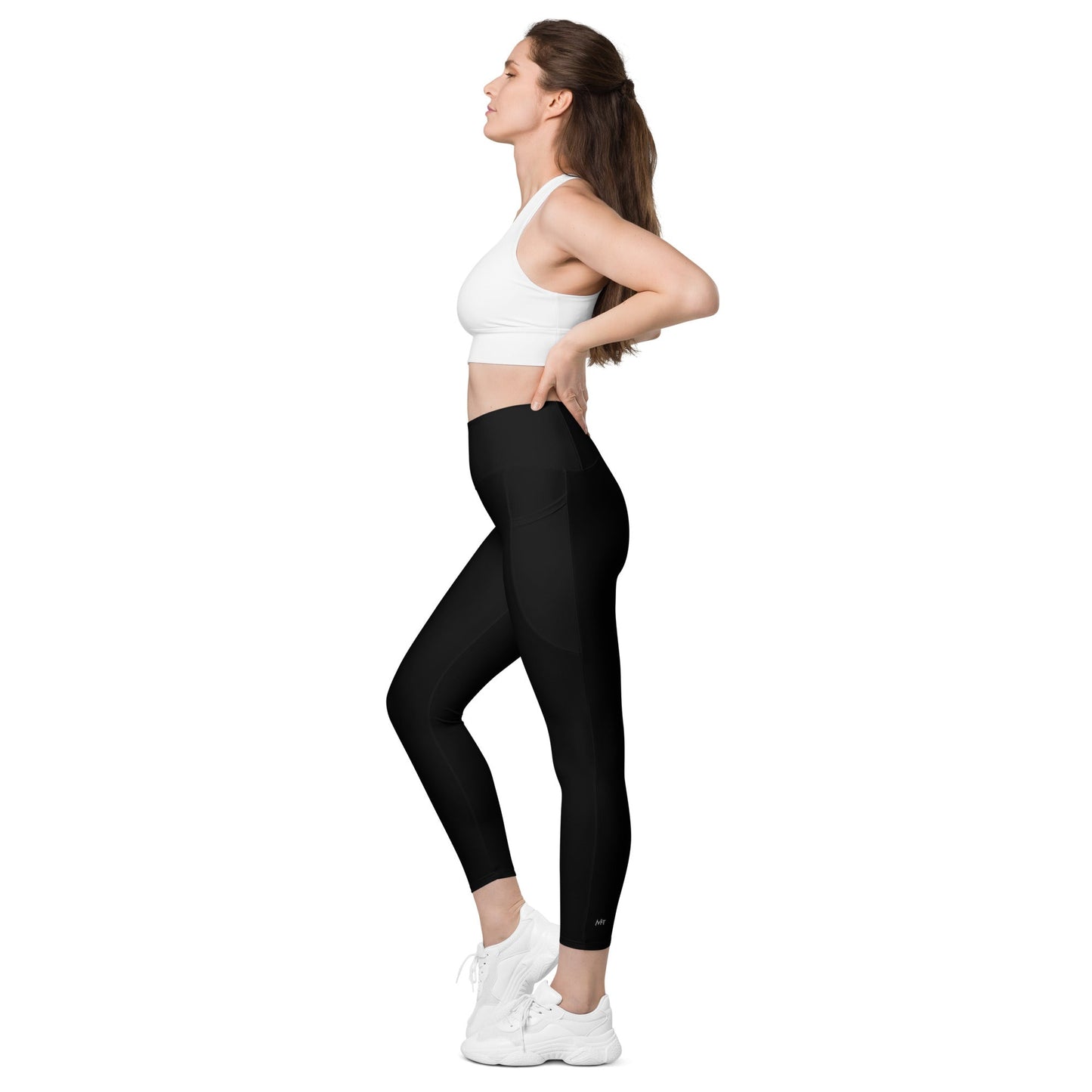Athletes Empower Athletes - Leggings with pockets by DarkByteGear