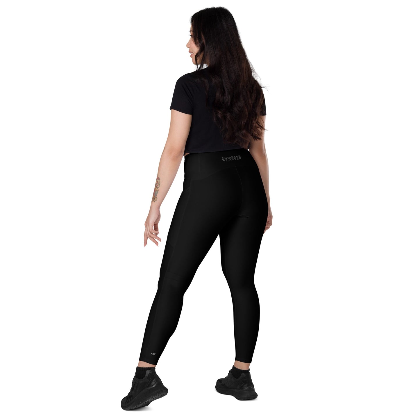 Athletes Empower Athletes - Leggings with pockets by DarkByteGear