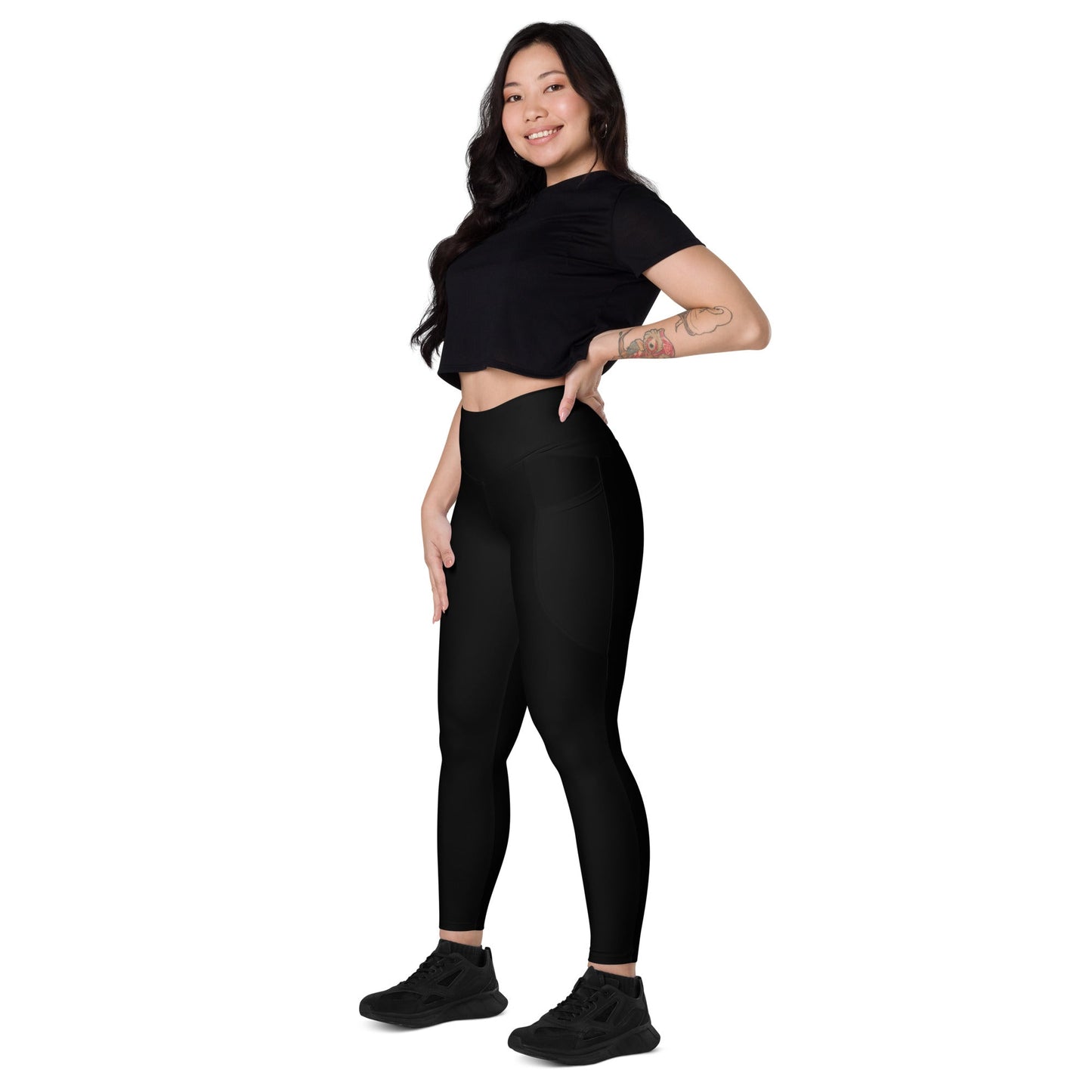 Athletes Empower Athletes - Leggings with pockets by DarkByteGear