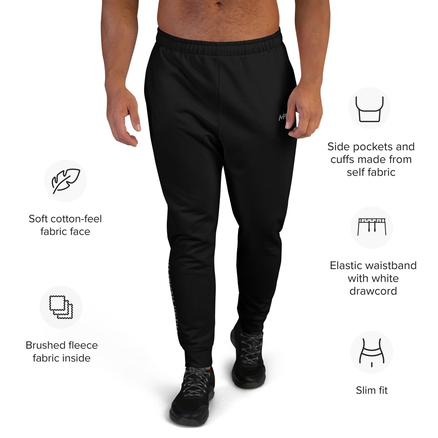 Athletes Empower Athletes - Men's Joggers by DarkByteGear
