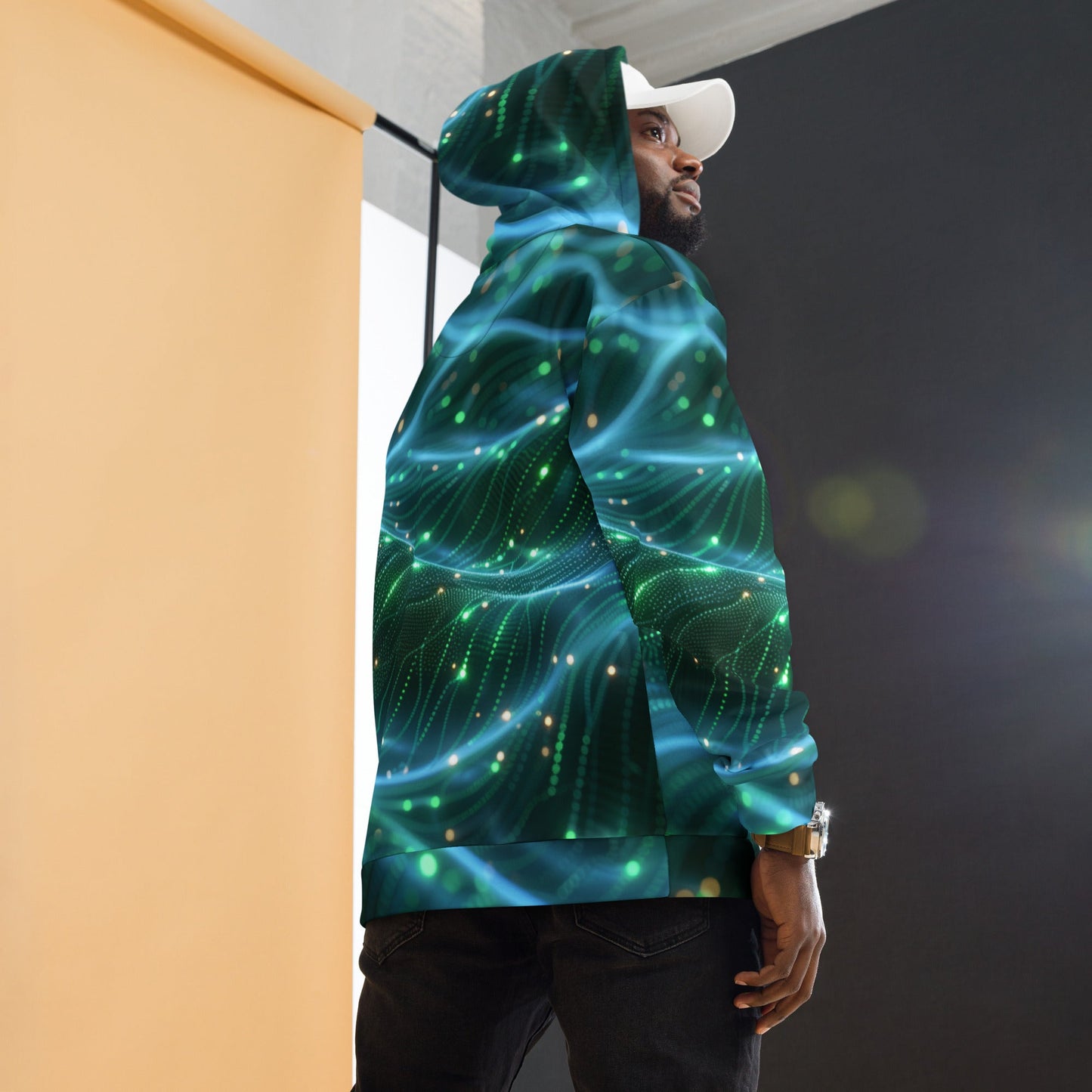 CyberTech Quantum GPU v12 - Unisex Hoodie by DarkByteGear