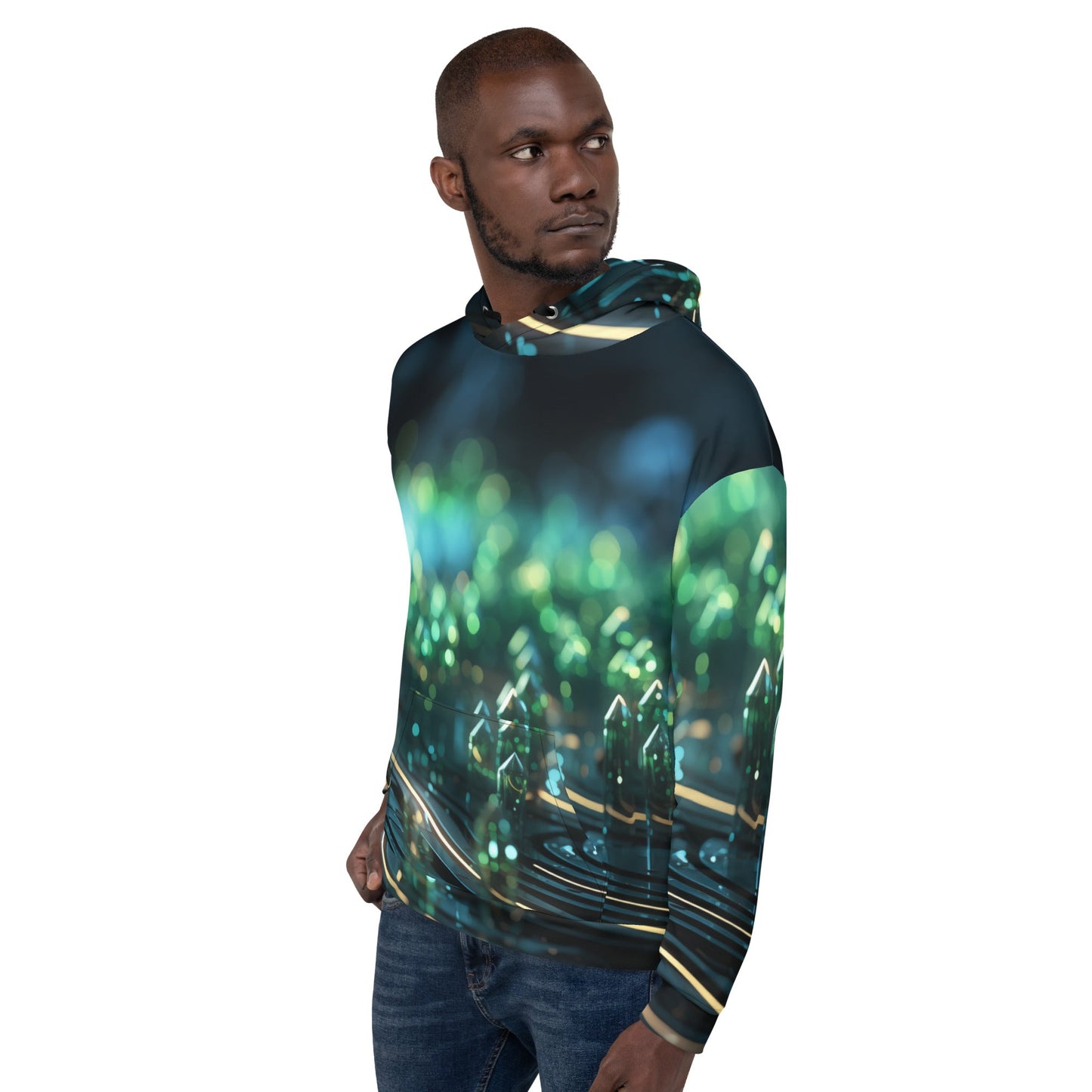 CyberTech Quantum GPU v6 - Unisex Hoodie by DarkByteGear