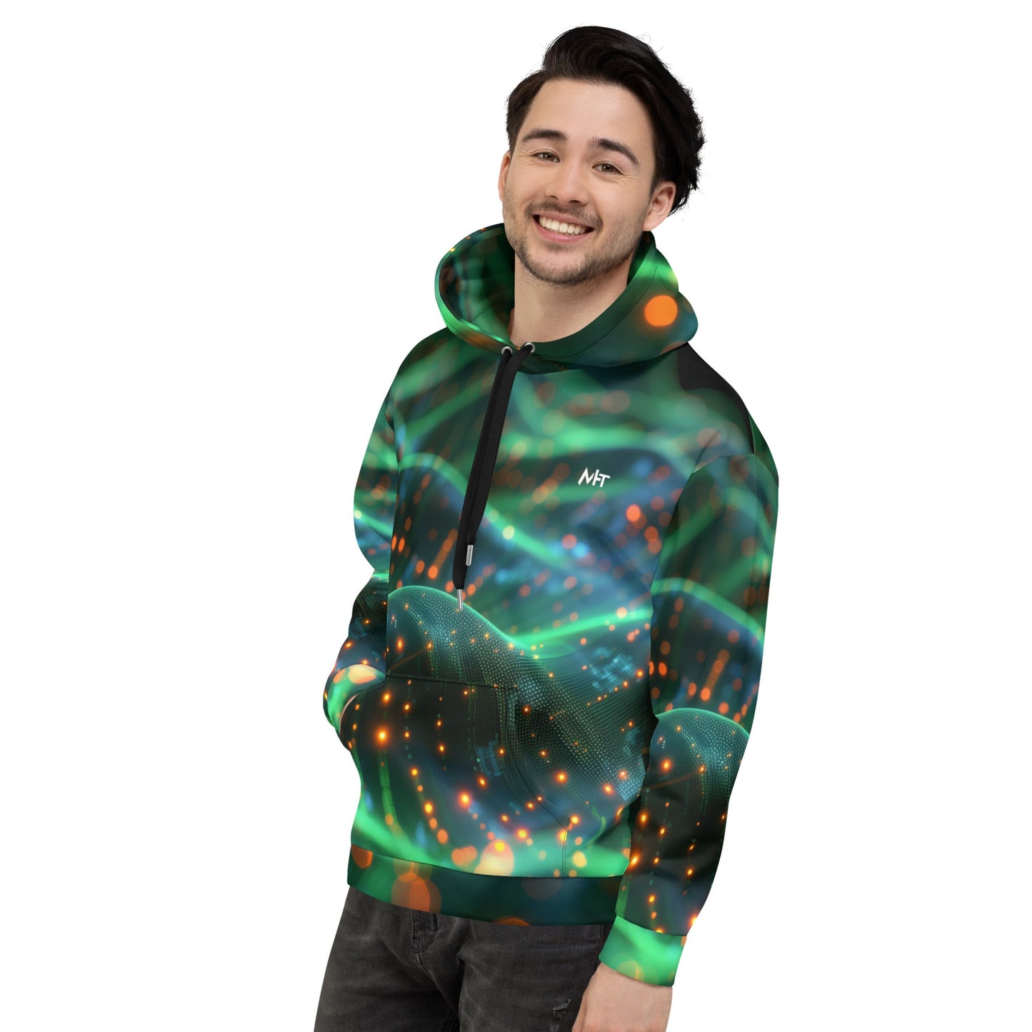 CyberTech Quantum GPU v16 - Unisex Hoodie by DarkByteGear