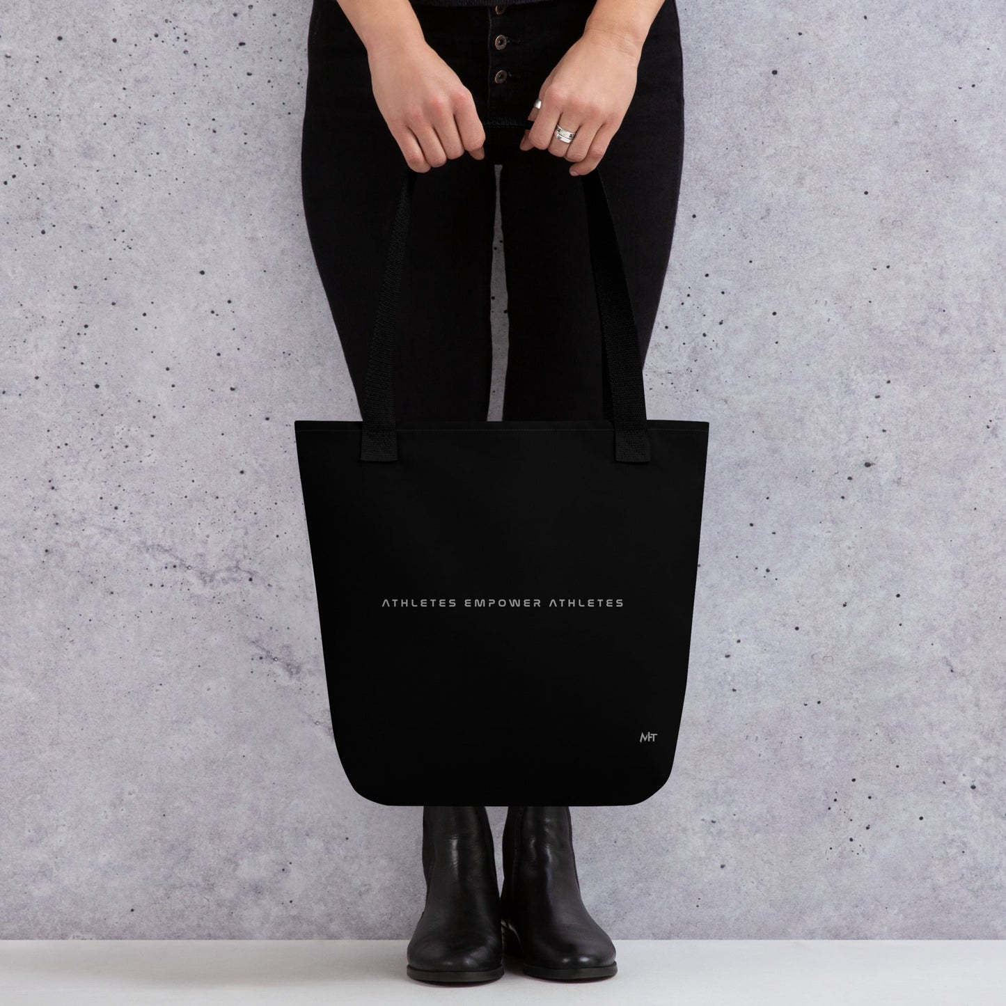 Athletes Empower Athletes - Tote bag by DarkByteGear