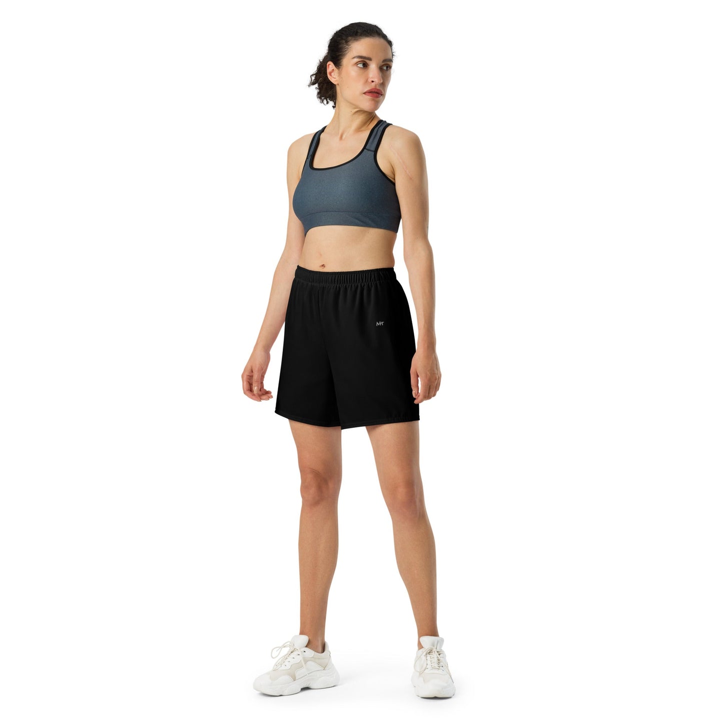 Athletes Empower Athletes - Unisex Athletic Long Shorts by DarkByteGear