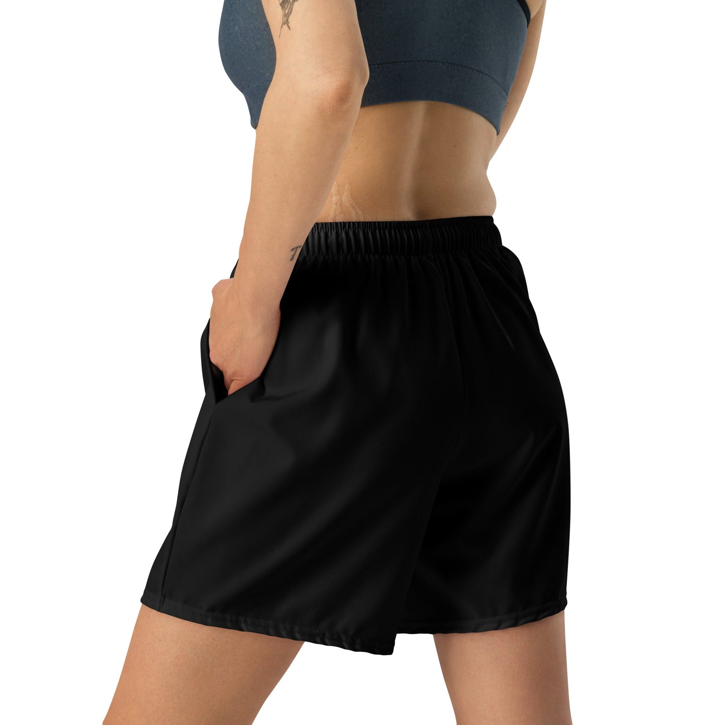 Athletes Empower Athletes - Unisex Athletic Long Shorts by DarkByteGear