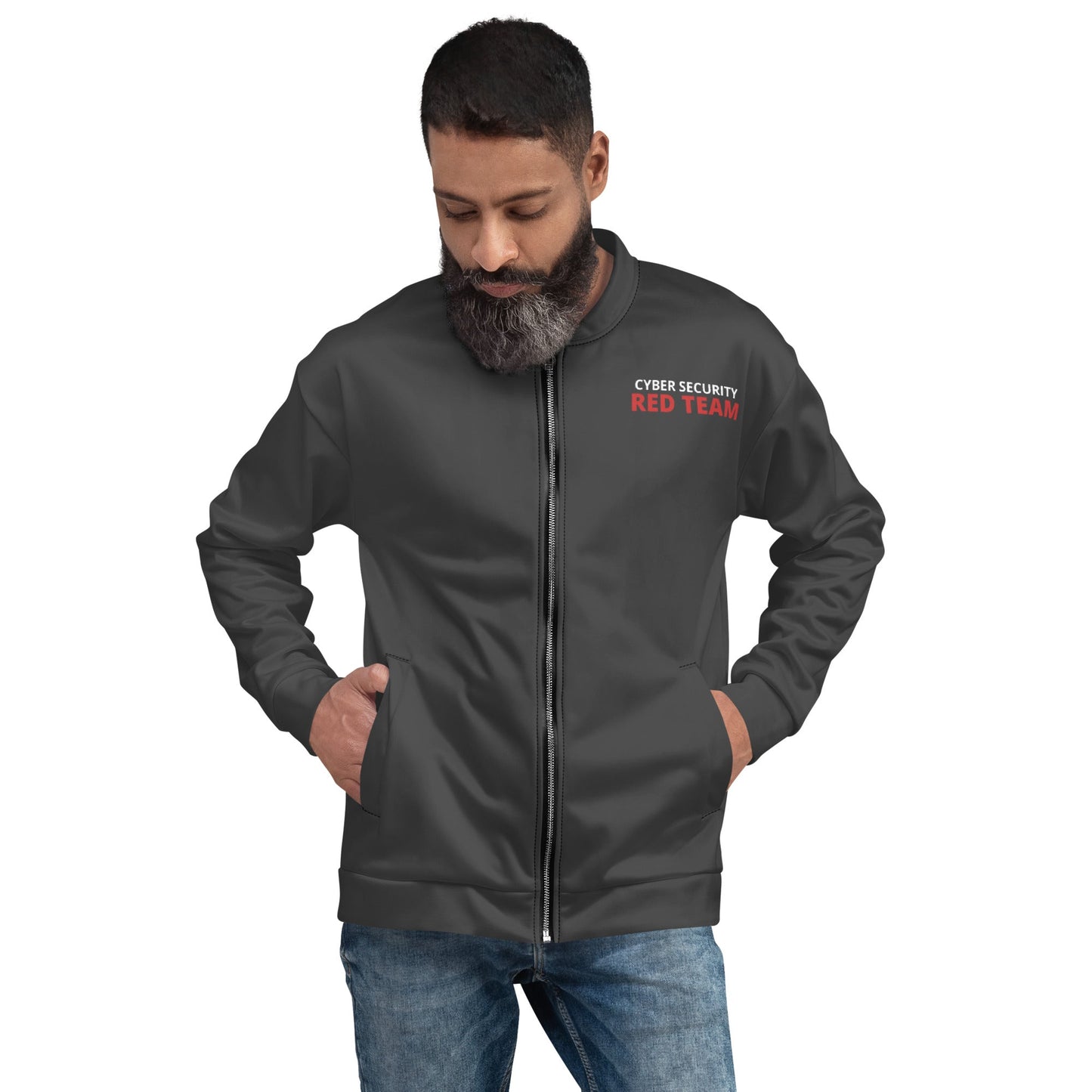 Cyber Security Red Team - Unisex Bomber Jacket by DarkByteGear